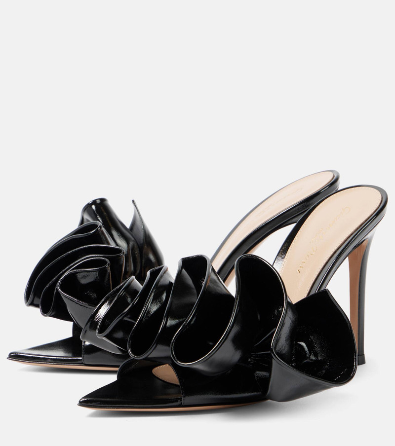 Gabrielle 105 patent leather mules 5