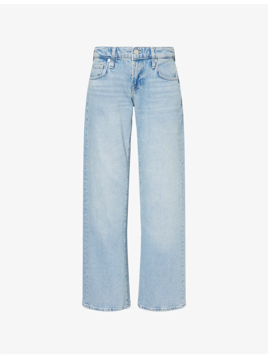 Low Straight Denim Jeans - 1
