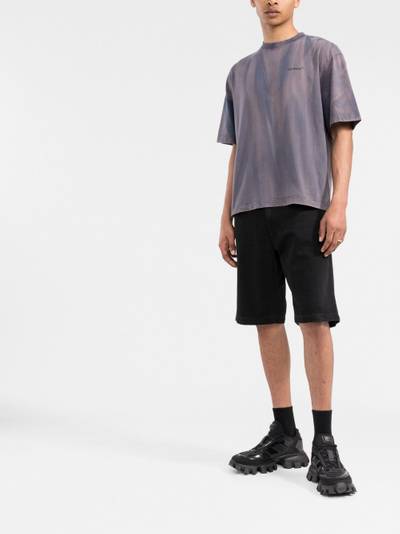 Off-White two-tone striped motif T-shirt outlook