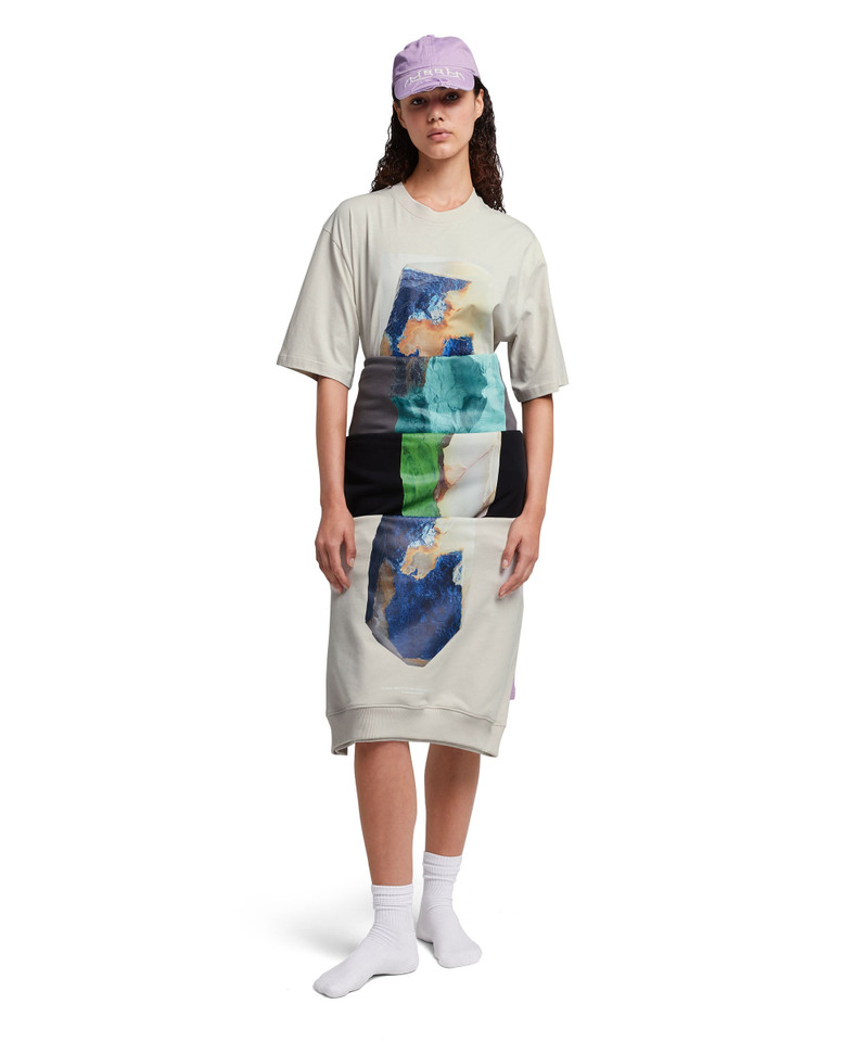 "FANTASTIC GREEN INVERSE SERIES" organic jersey cotton T-Shirt 9