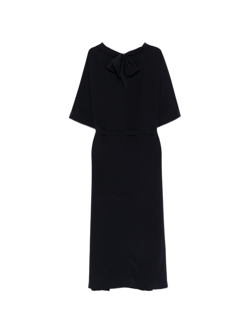 Aspesi silk crepe tie dress outlook