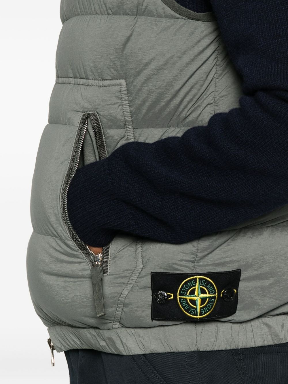 Seamless Tunnel quilted gilet - 5