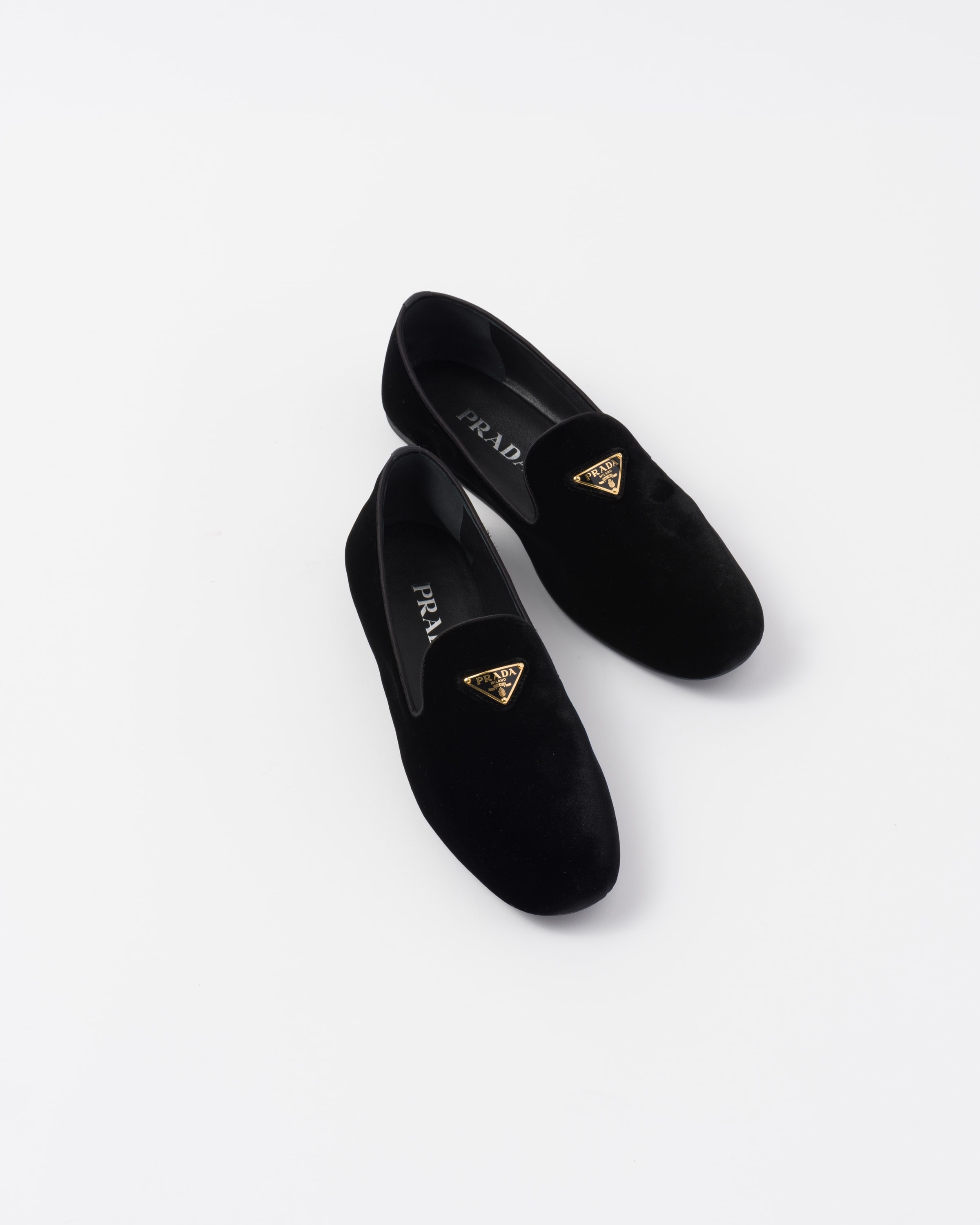 Velvet loafers - 3