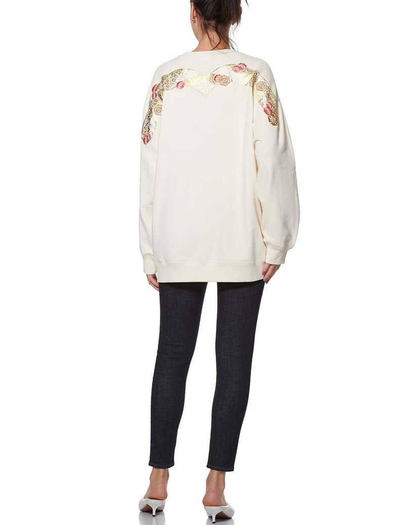 EVISU KAMON DAICOCK FOIL PRINT TUNIC outlook