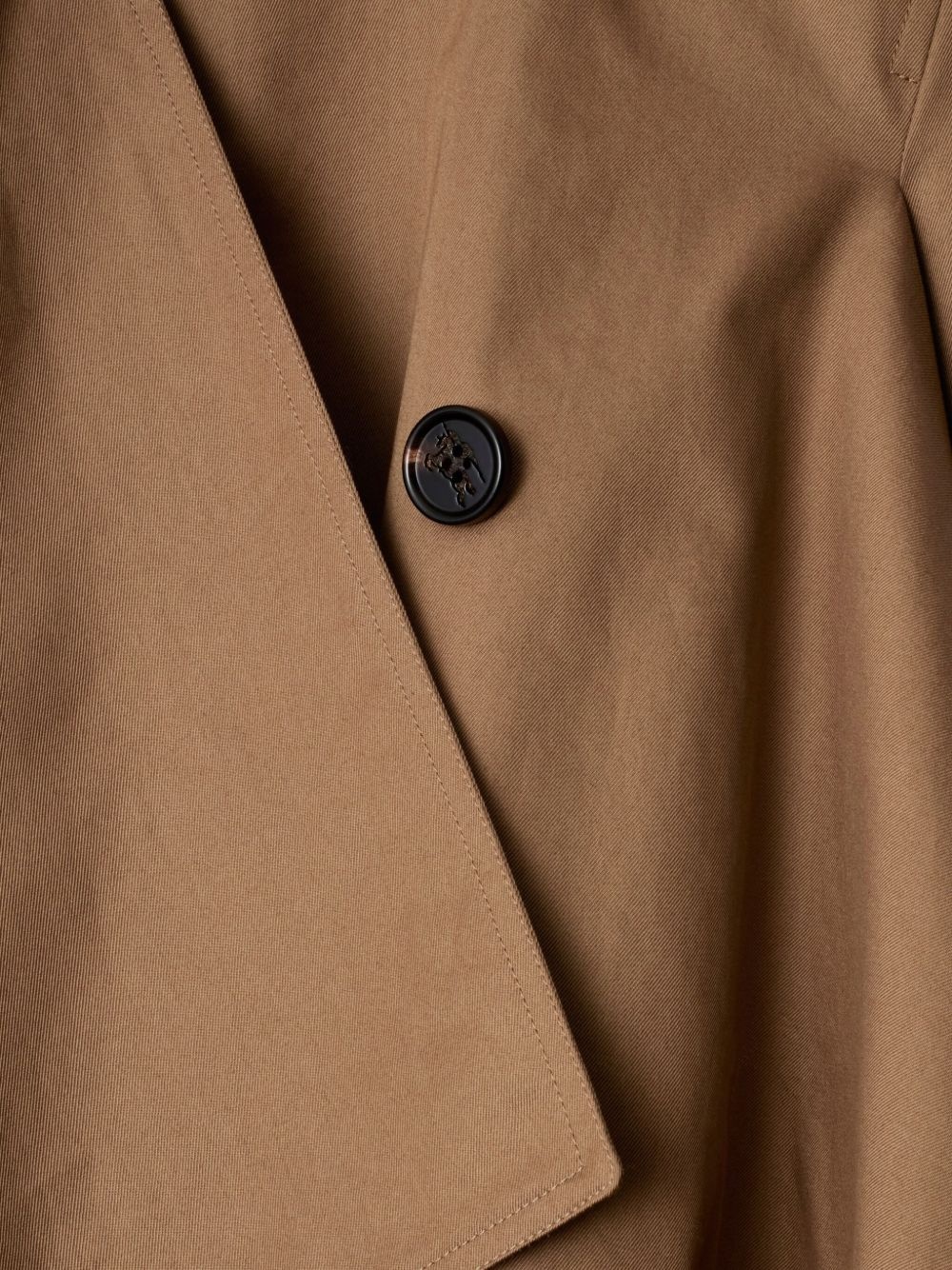 Long Scarf trench coat - 2