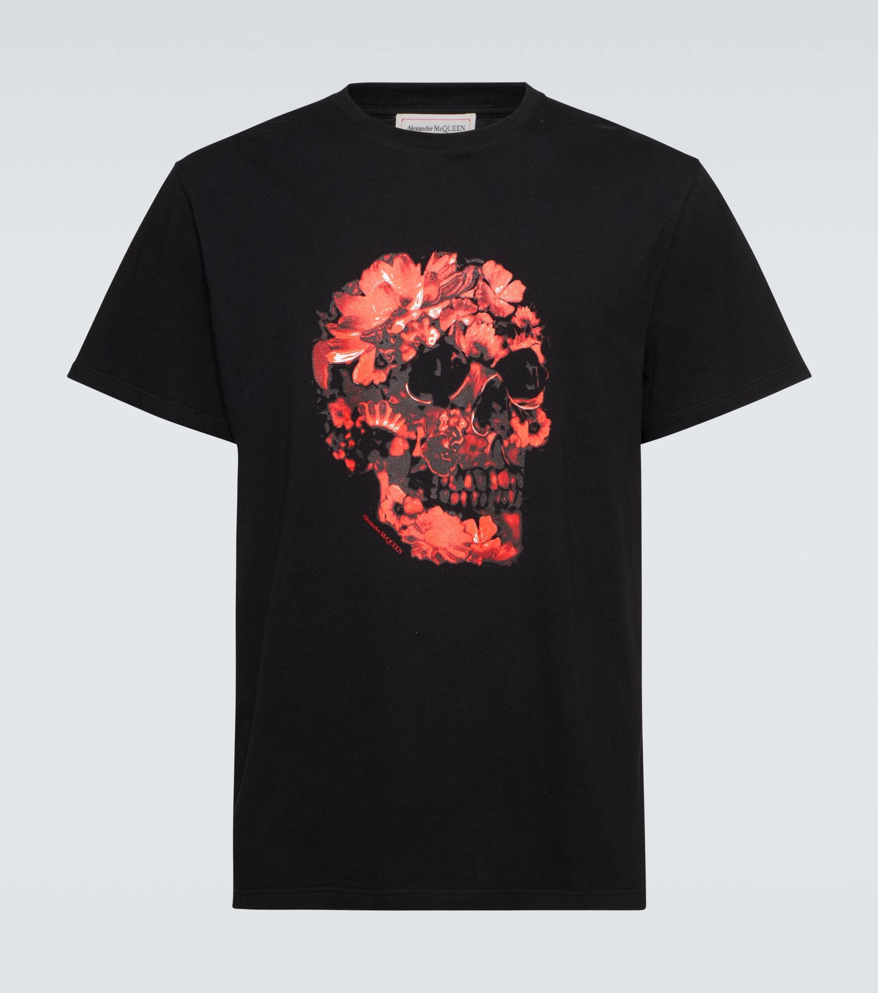 Mytheresa Alexander Mcqueen Shirt Skull McQueen Skull Printed