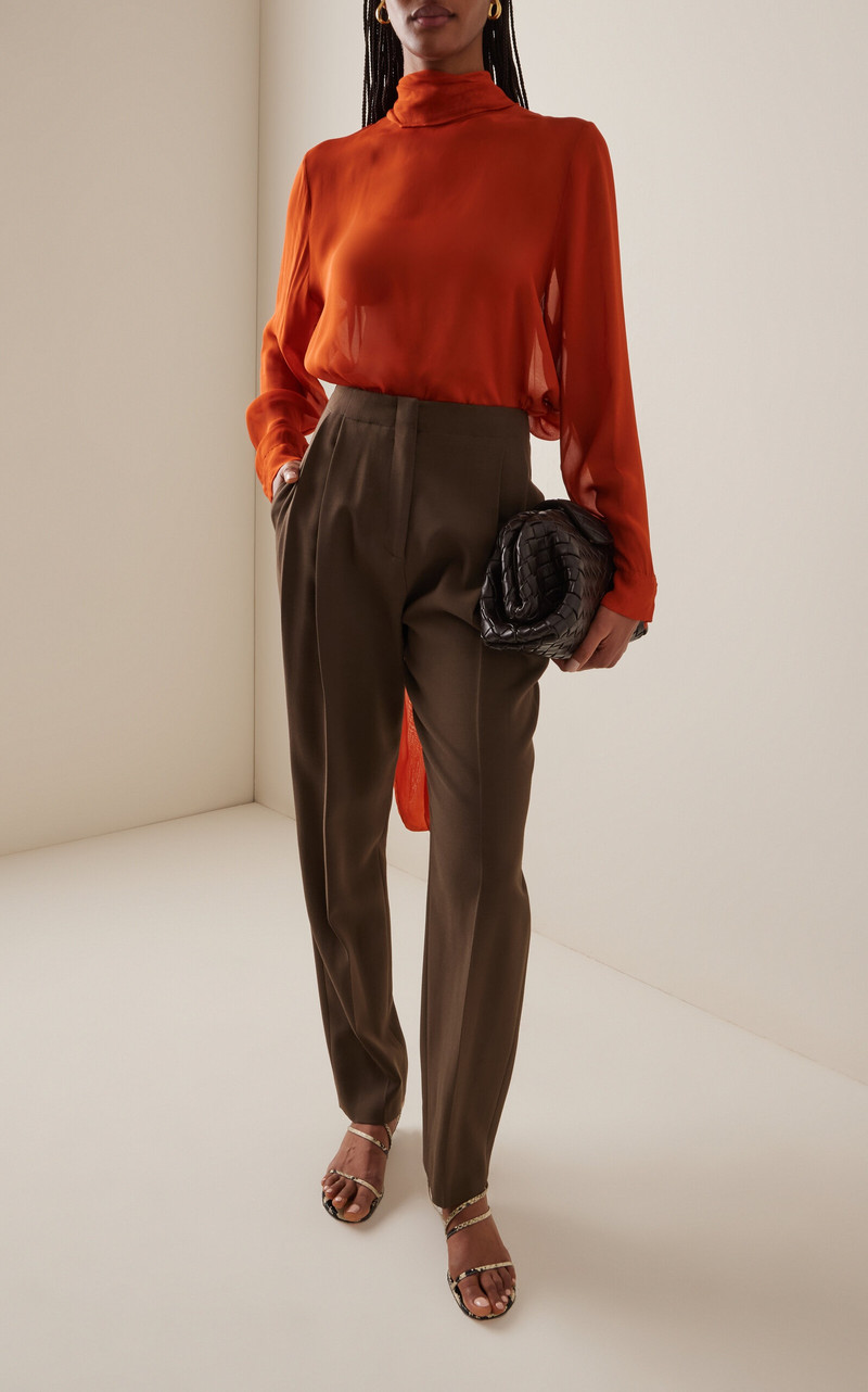 House of Dagmar Scarf Top orange outlook