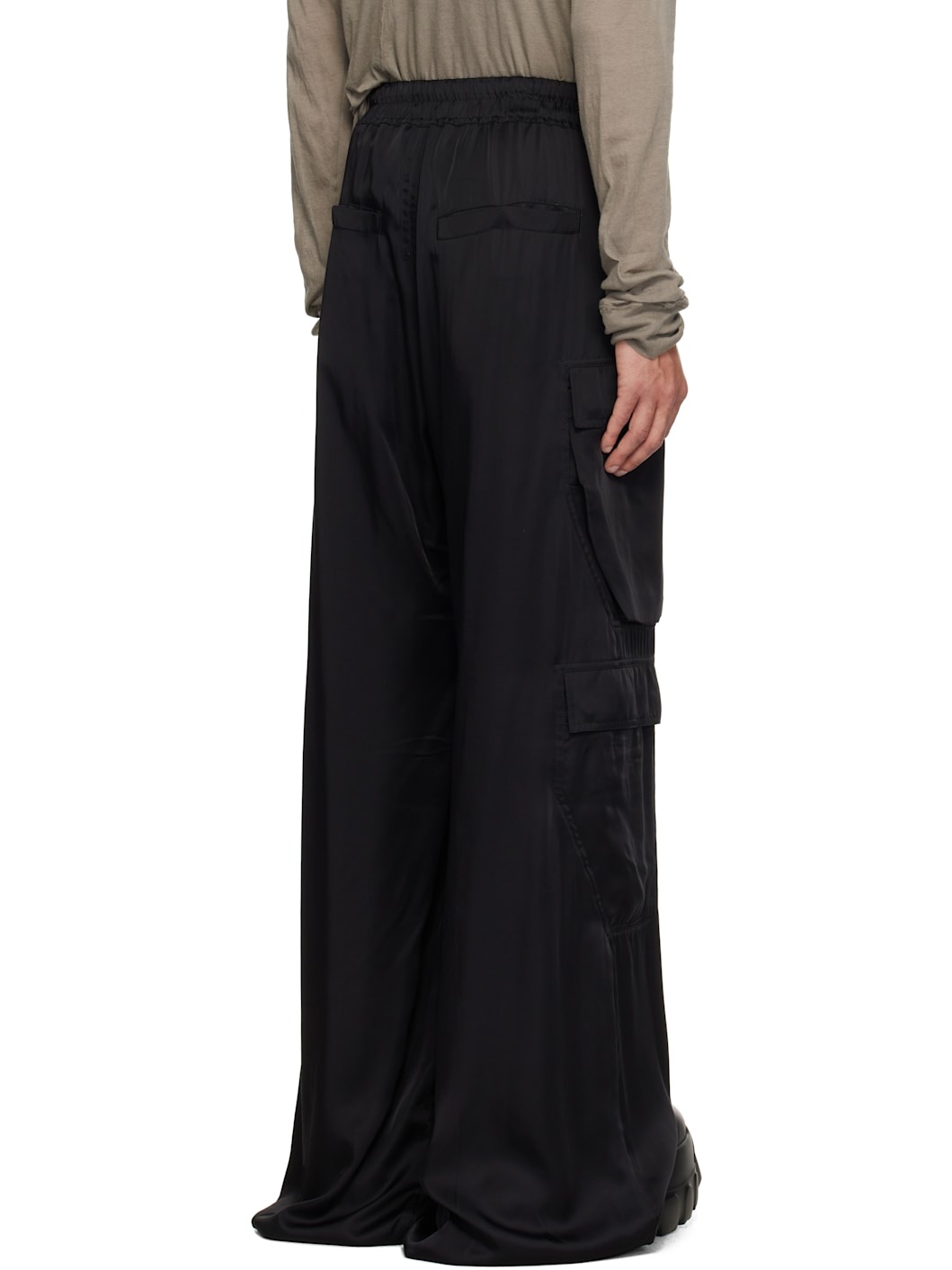 Black Hollywood Cargobelas Cargo Pants - 3