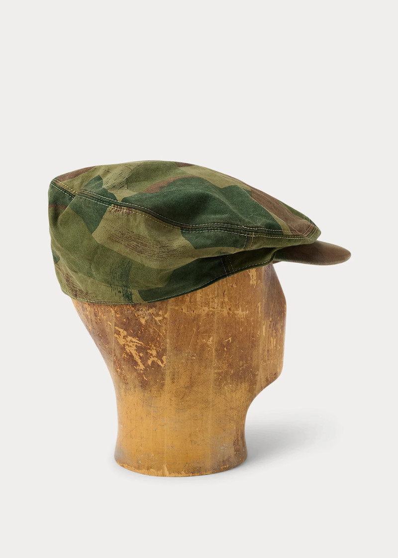 RRL by Ralph Lauren Camo Poplin Driver’s Cap outlook