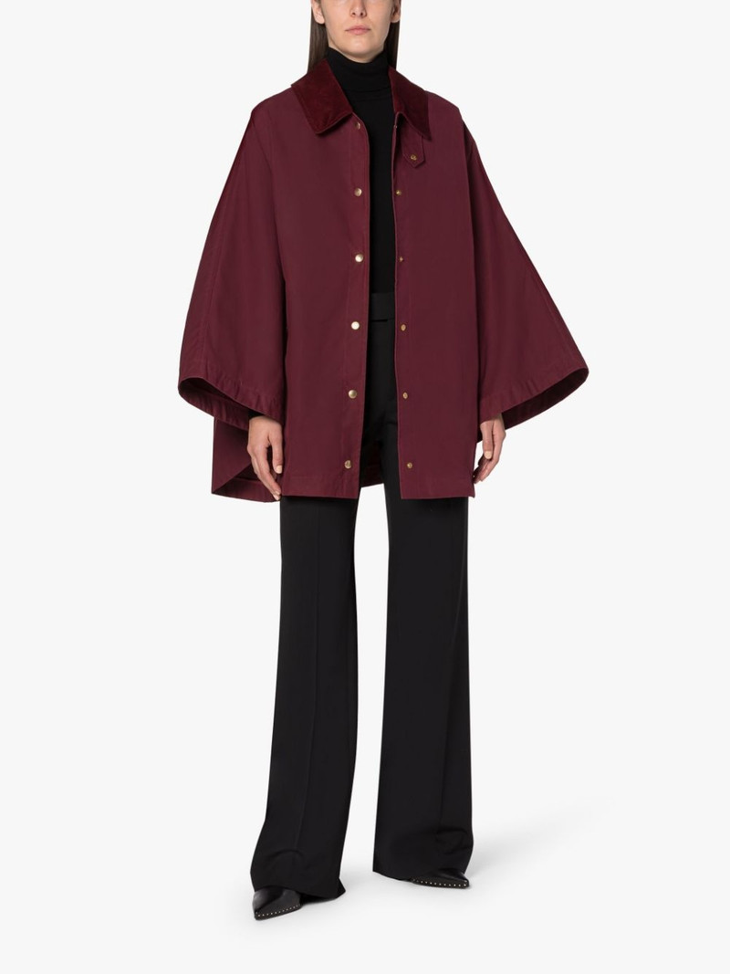 Mackintosh CORA BURGUNDY WAXED COTTON FIELD COAT outlook