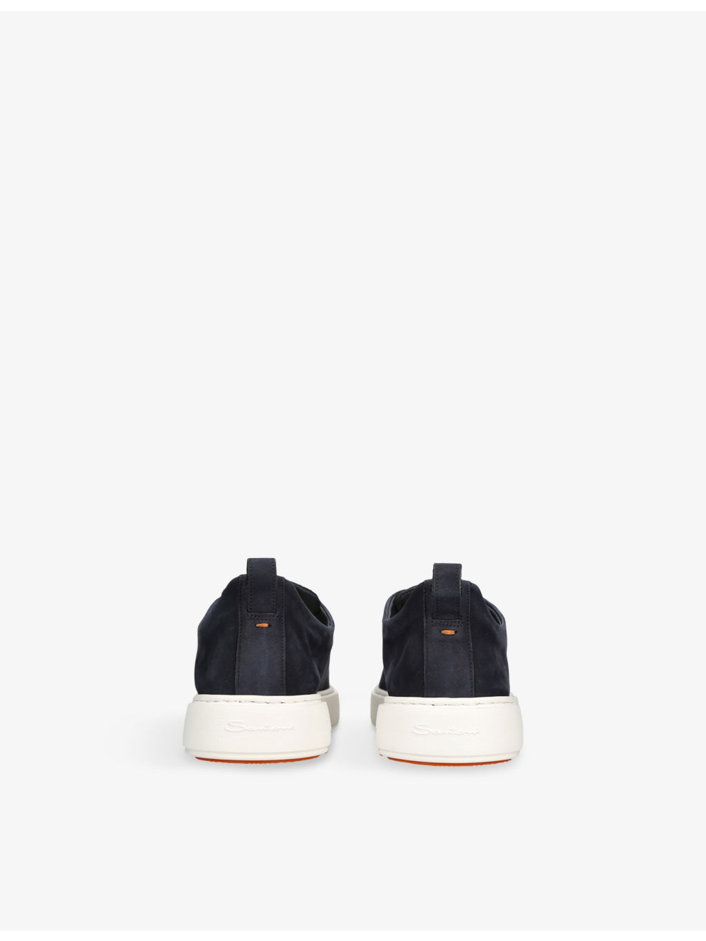 Clean Icon Branded Suede Trainers - 4
