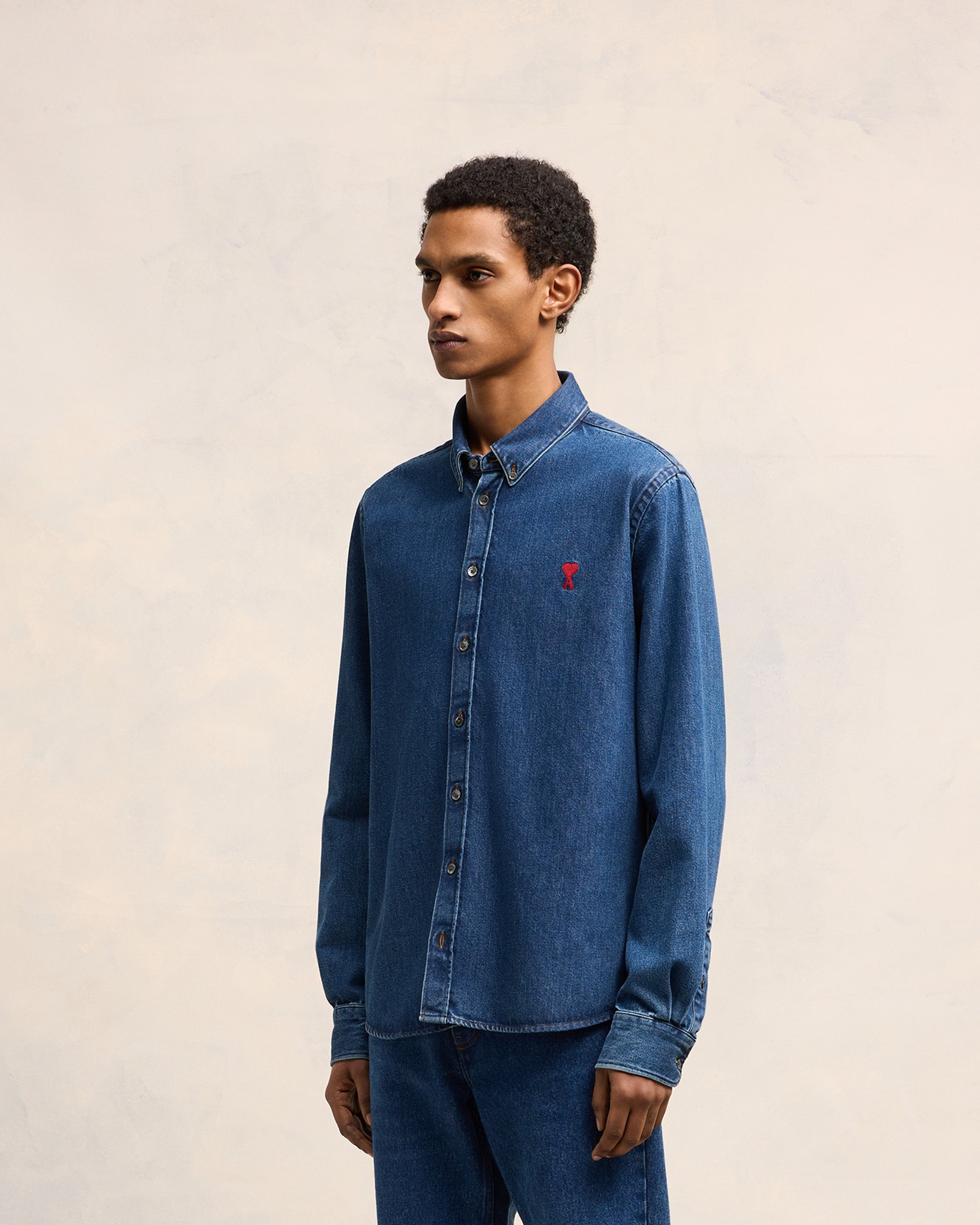 BUTTON-DOWN AMI DE COEUR SHIRT - 6