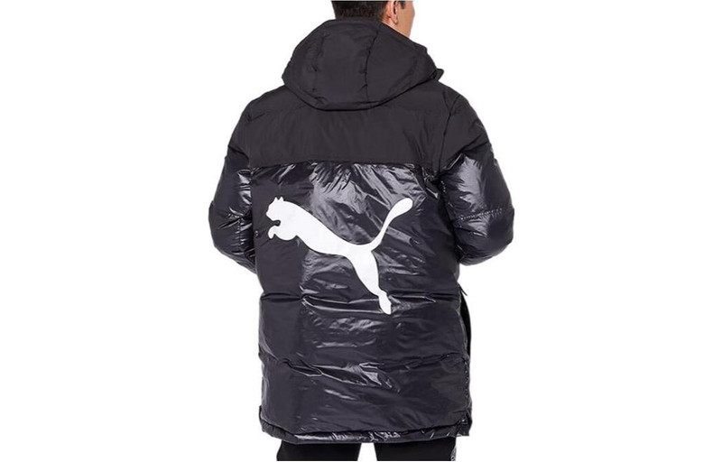 PUMA 사이트맵 로고 다운 재킷 '블랙' 534508-01 outlook