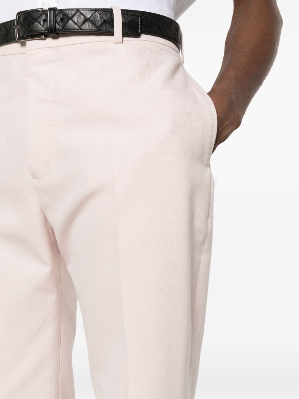 cotton tailored trousers - 5
