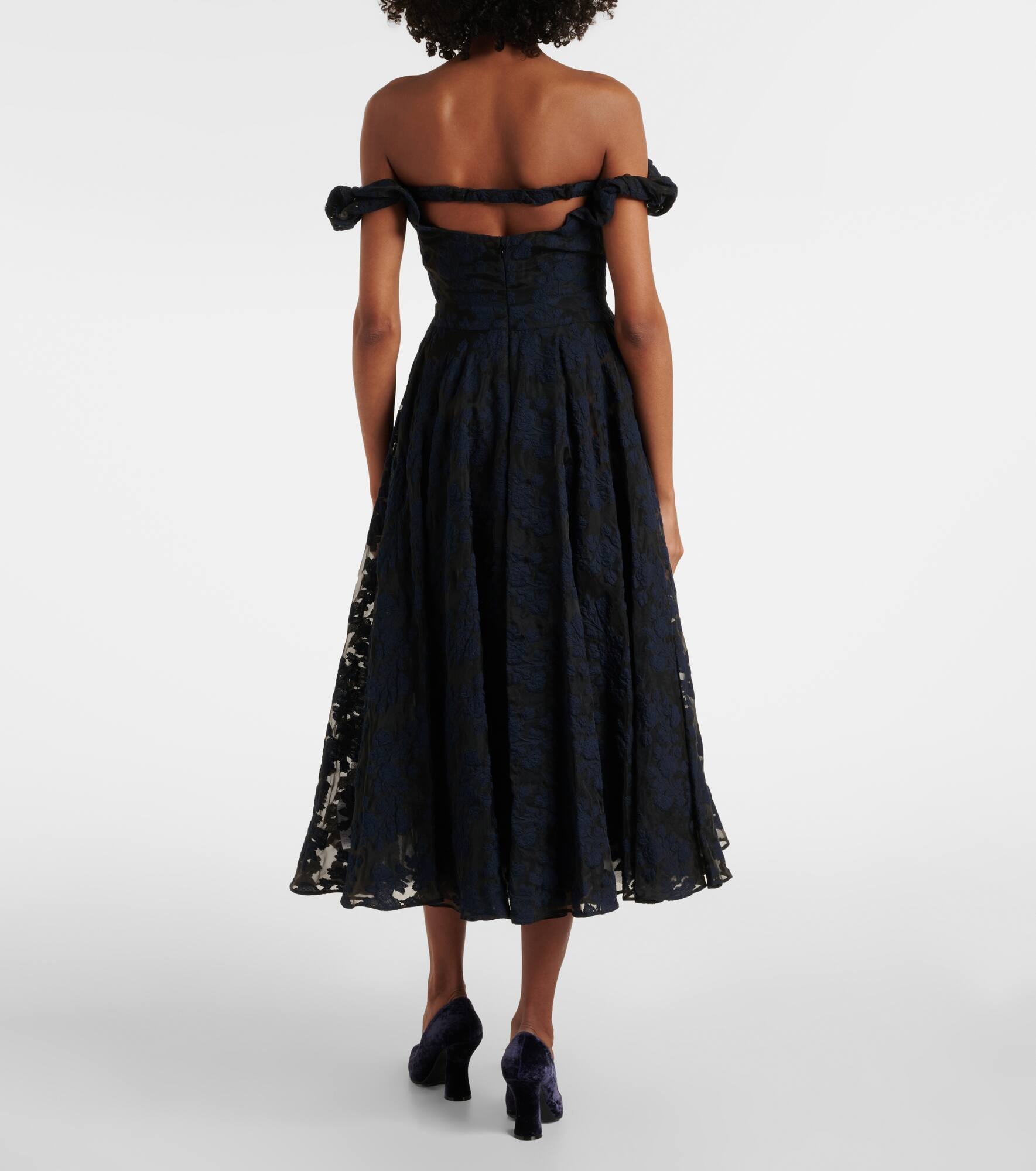 Chichi cotton-blend maxi dress - 3