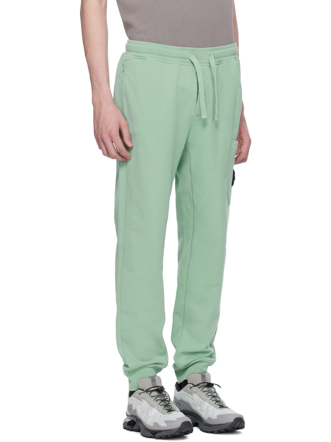 Green Patch Sweatpants - 2