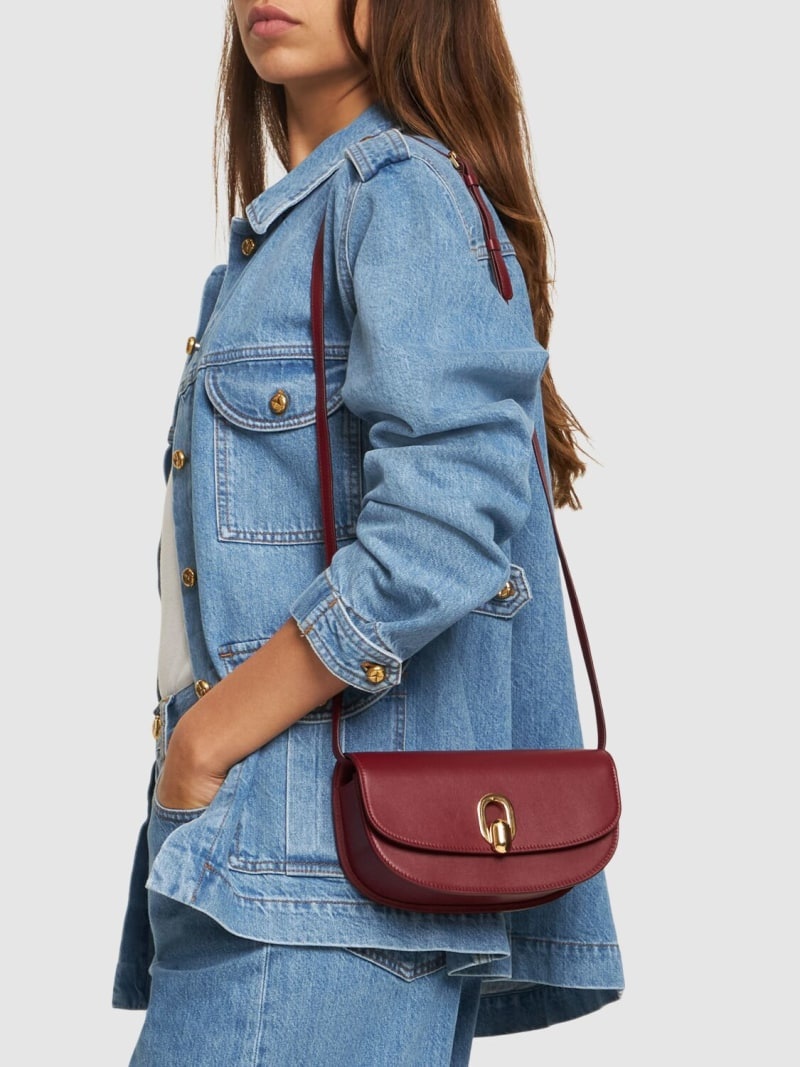 The Tondo Crescent leather shoulder bag - 2