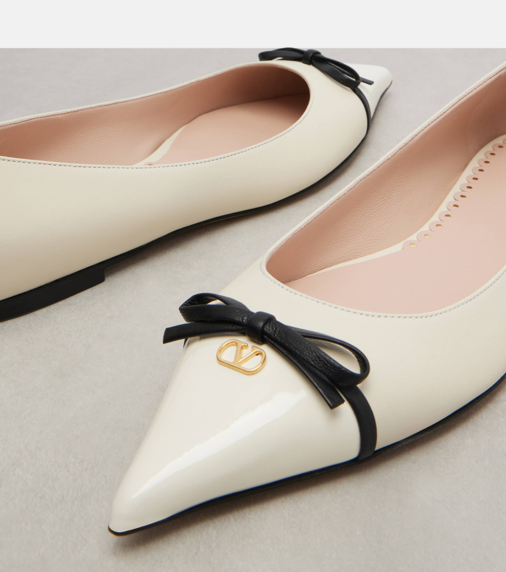 Bepointy leather ballet flats - 5