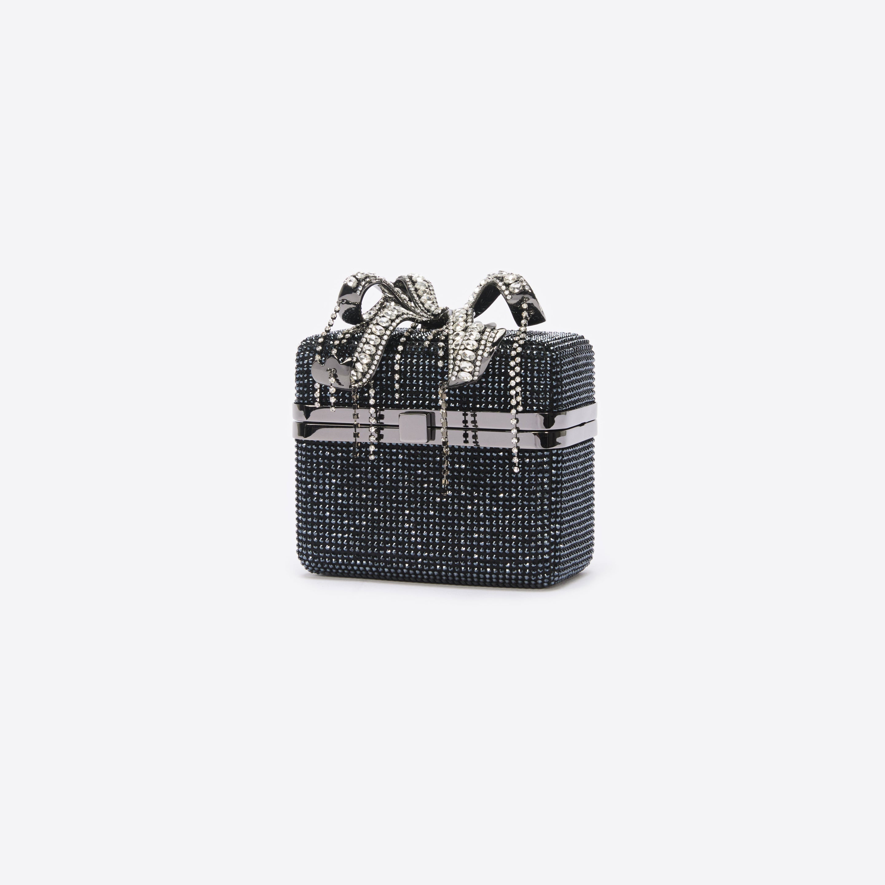 Iridescent Rhinestone Vanity Bag - 2