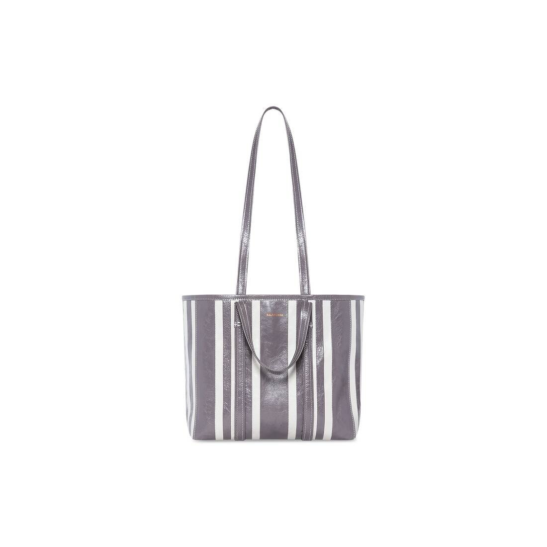 Barbes Medium East-west Shopper Bag in Dark Grey - 7