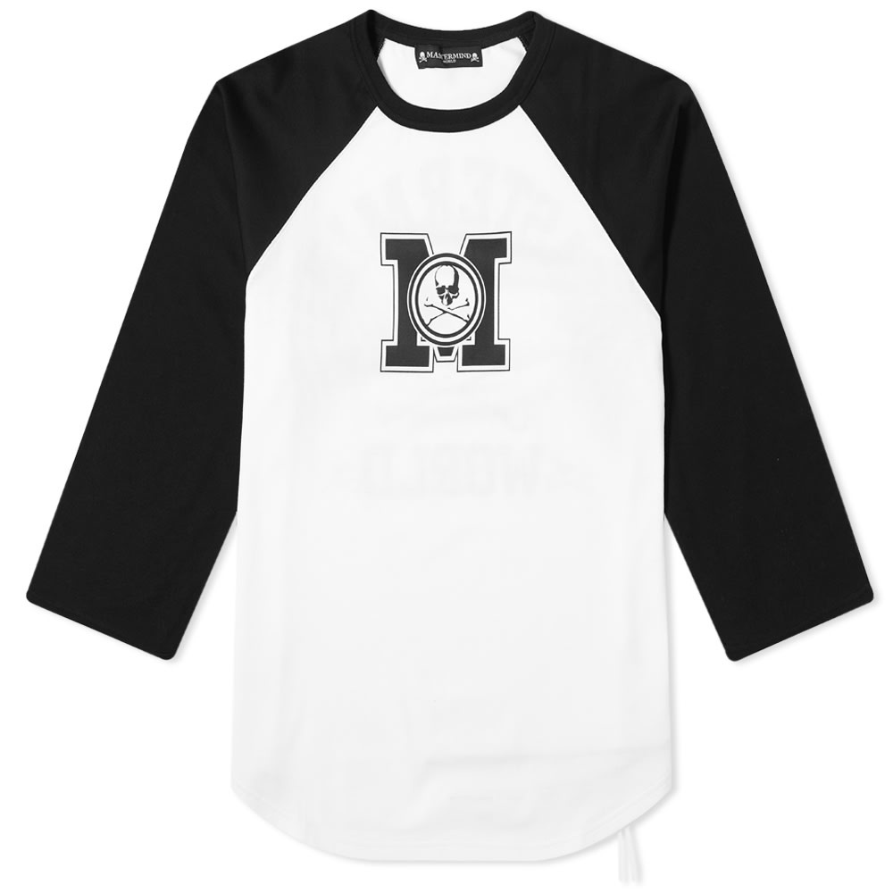 MASTERMIND WORLD Skull Baseball Tee - 1