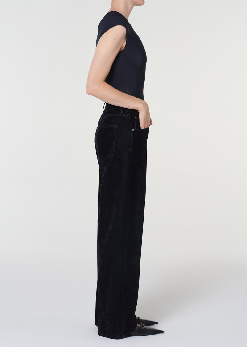 LOW CURVE JEAN (VELVET) IN BLUE CRUSH 4