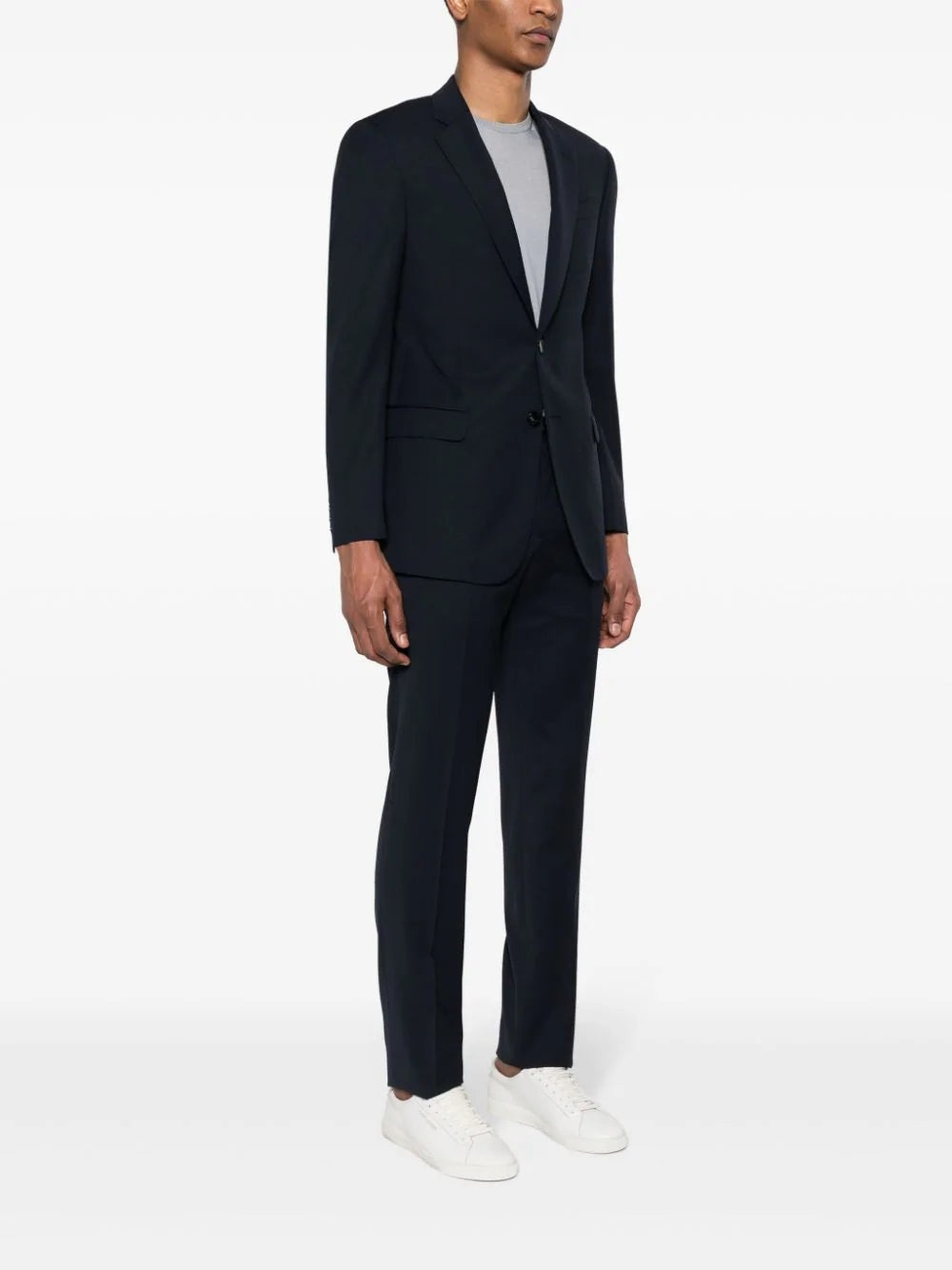 SINGLE-BREASTED VIRGIN-WOOL SUIT - 3