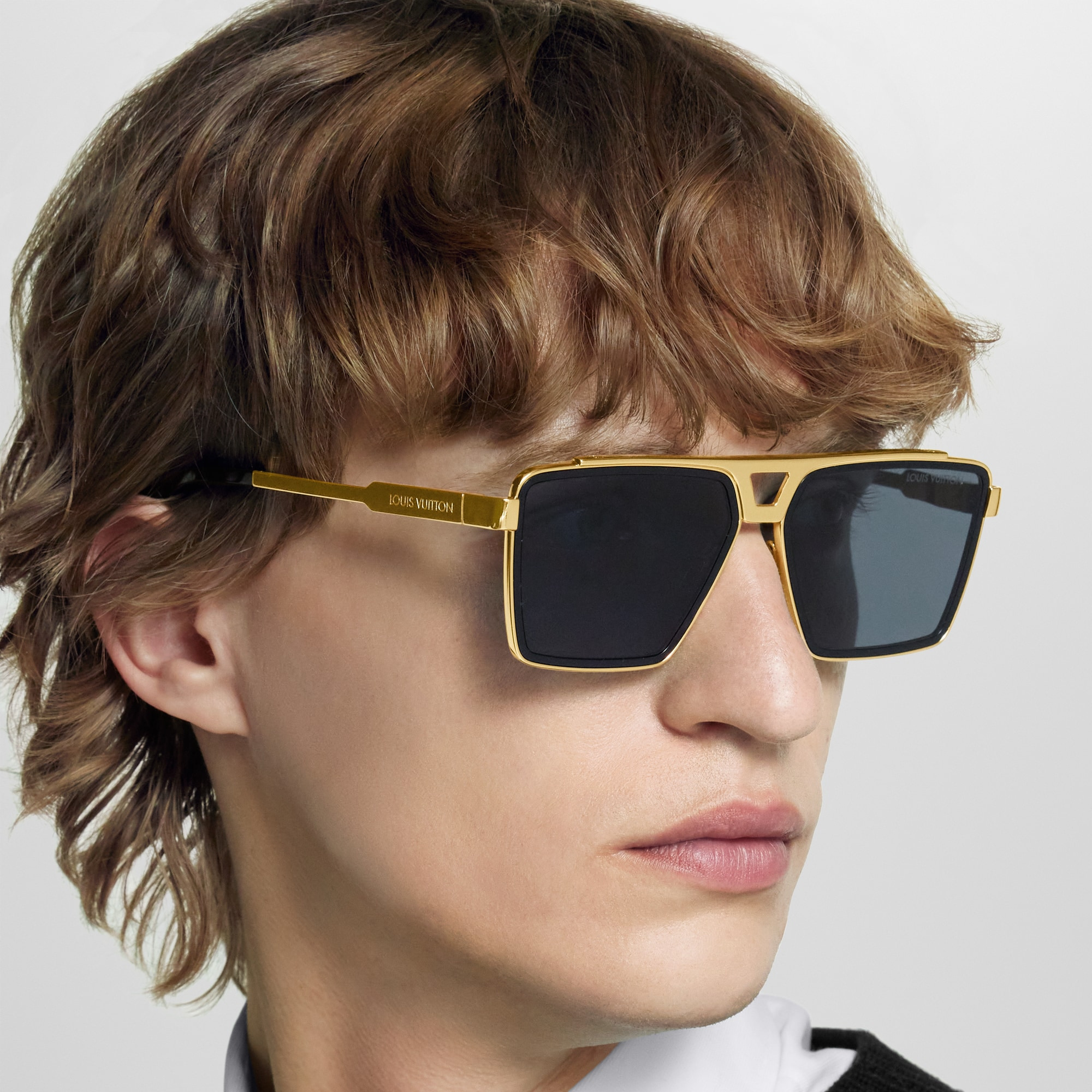 1.1 Evidence Metal Square Sunglasses - 7