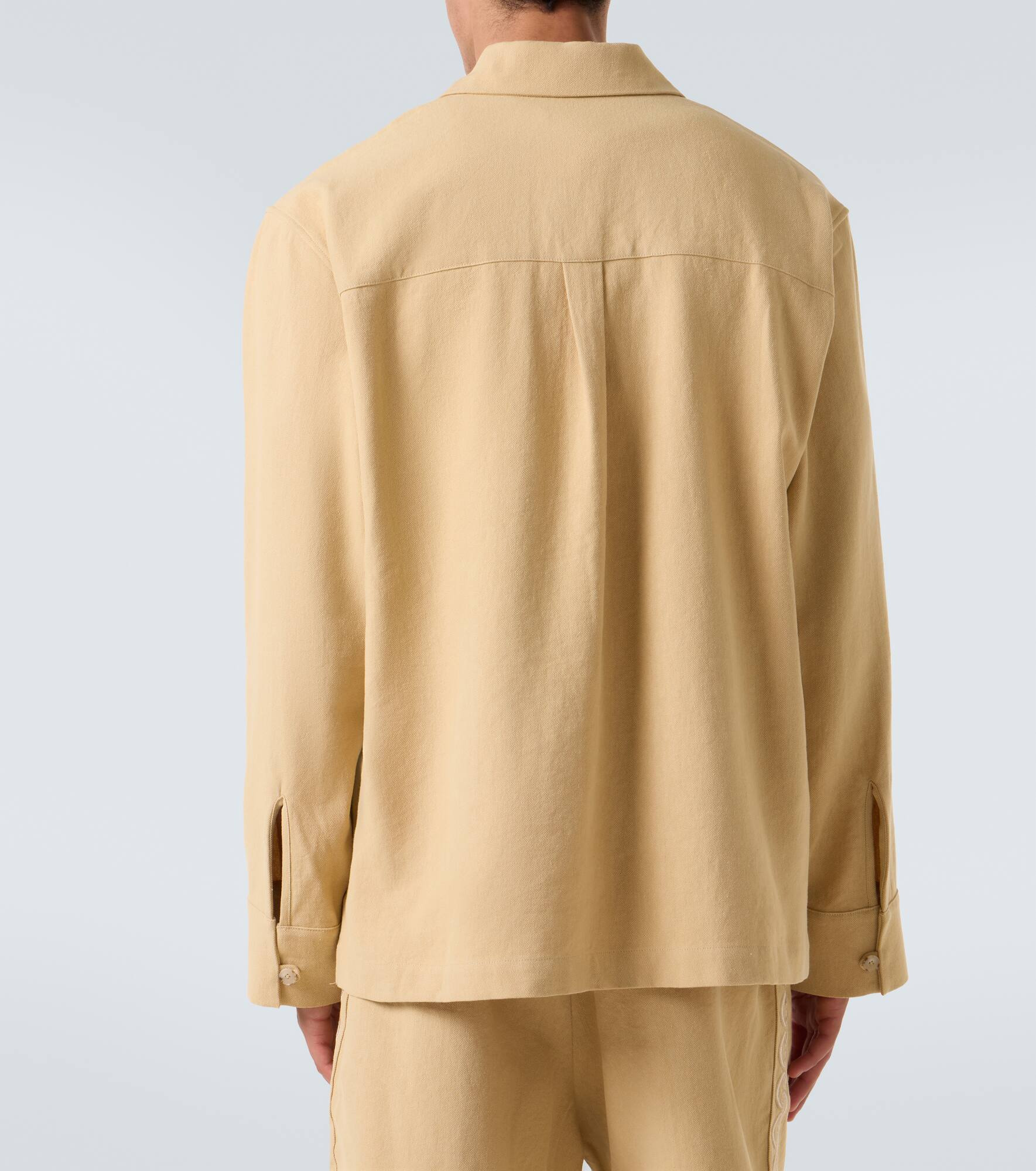 Embroidered overshirt - 4