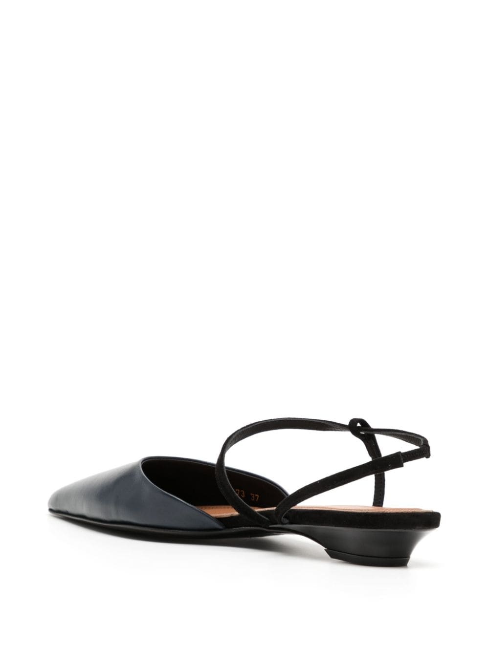 slingback leather sandals - 3