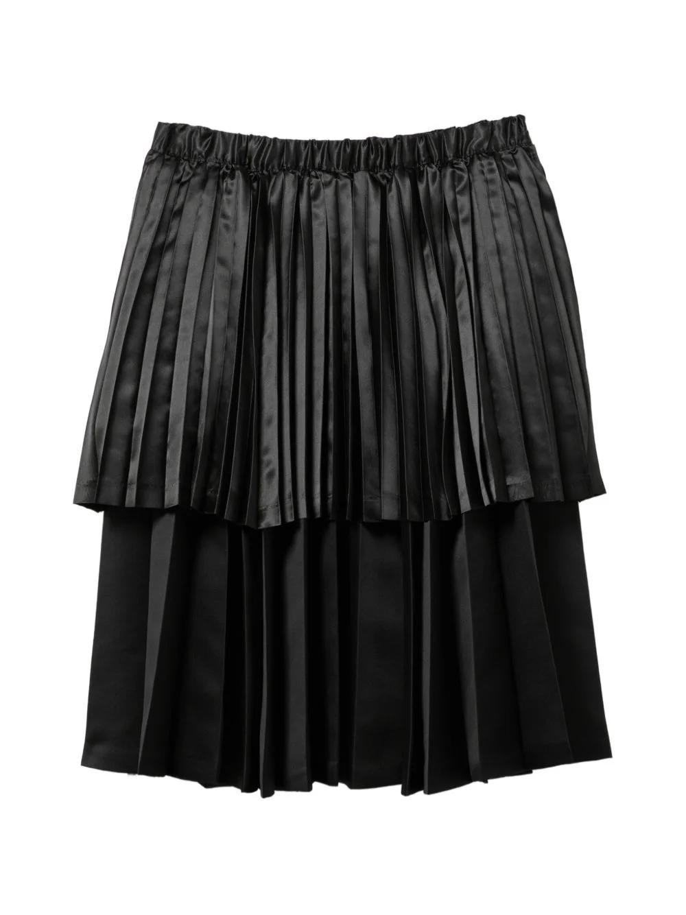 pleated midi skirt - 1