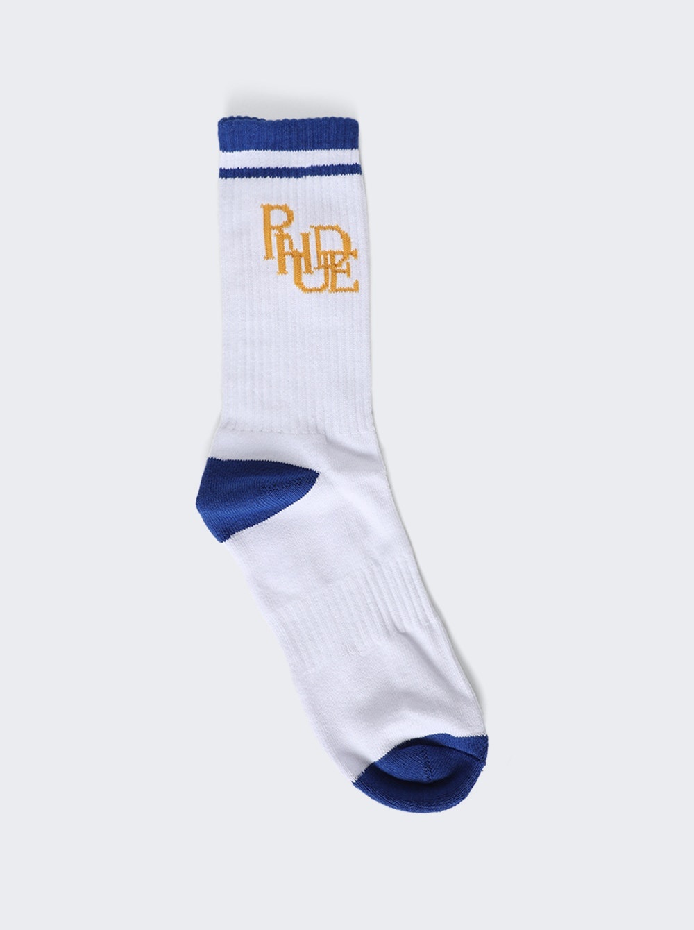 Scribble Logo Sock Midnight Blue - 1