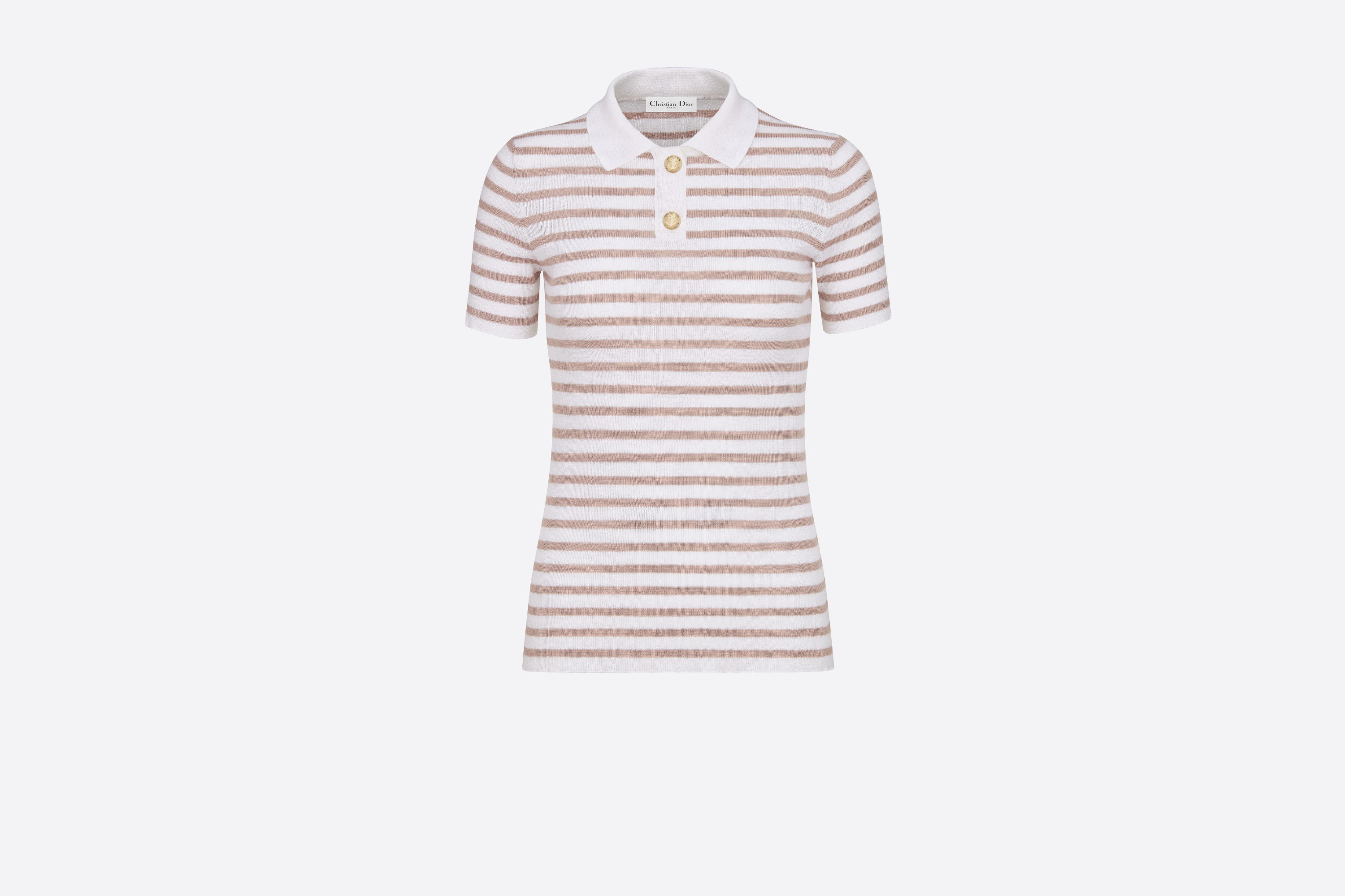 Dior Marinière Short-Sleeved Sweater - 1