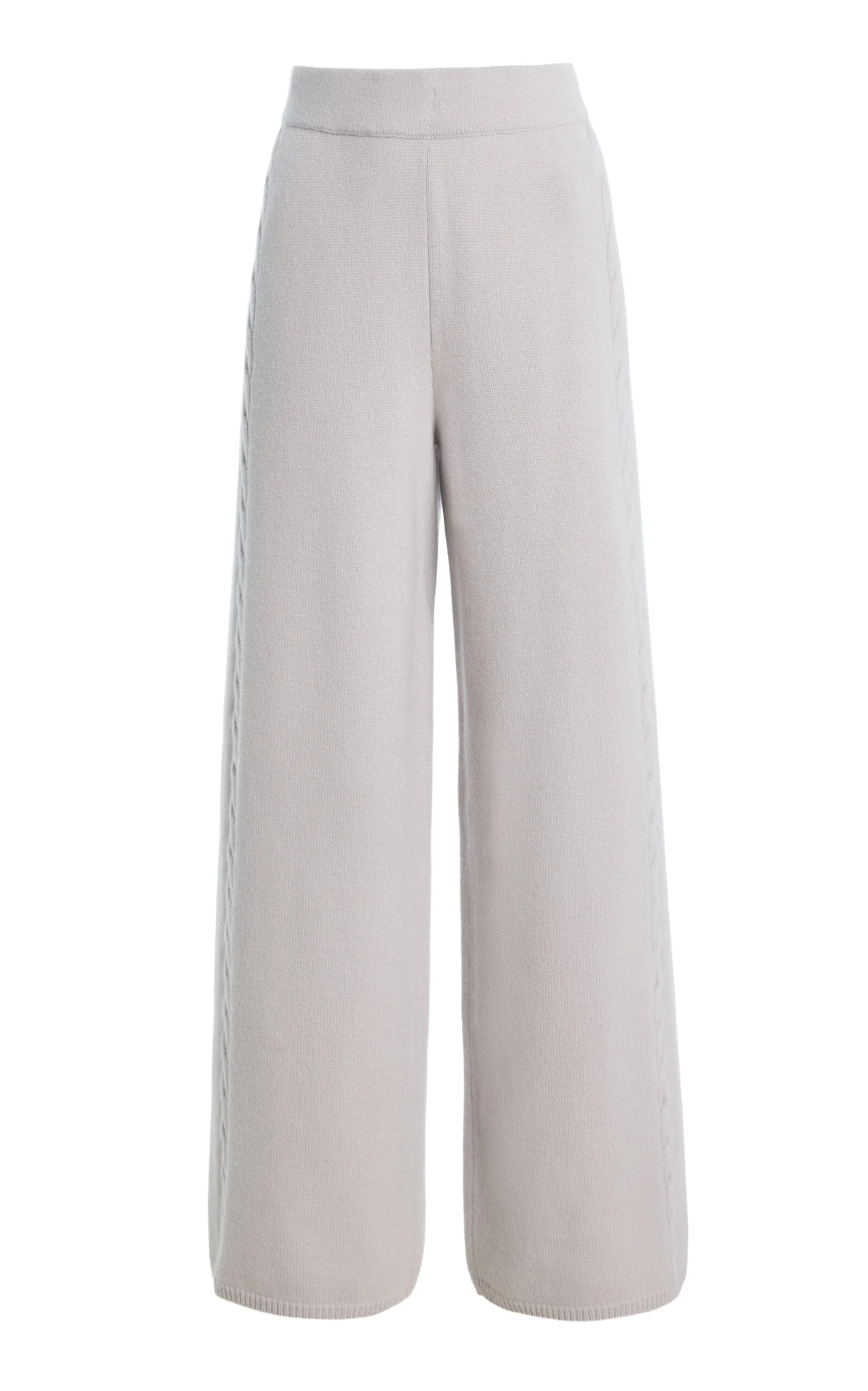 Olanda Cashmere Wide-Leg Pants - 1