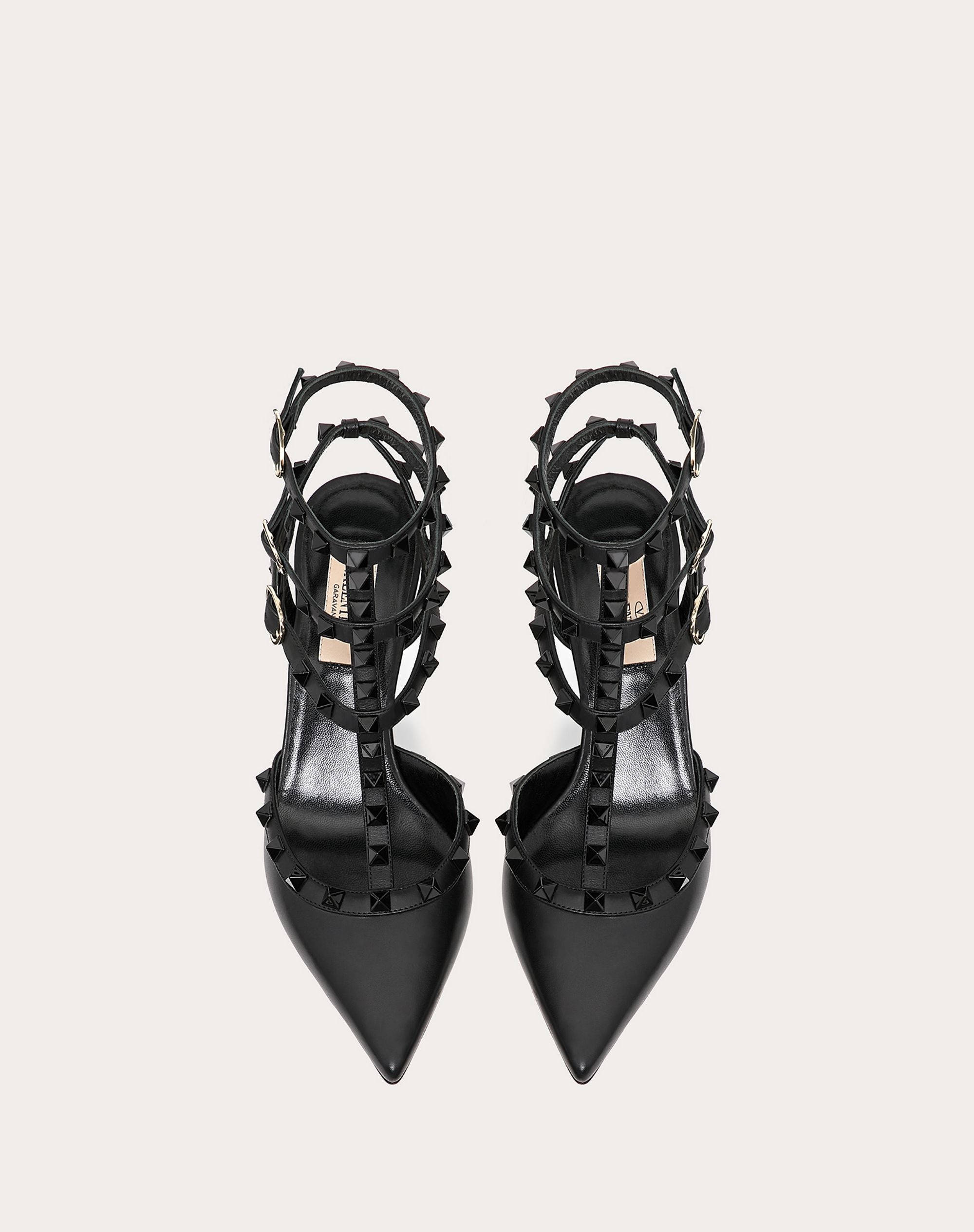 Rockstud Ankle Strap Pump with Tonal Studs 65 mm - 4