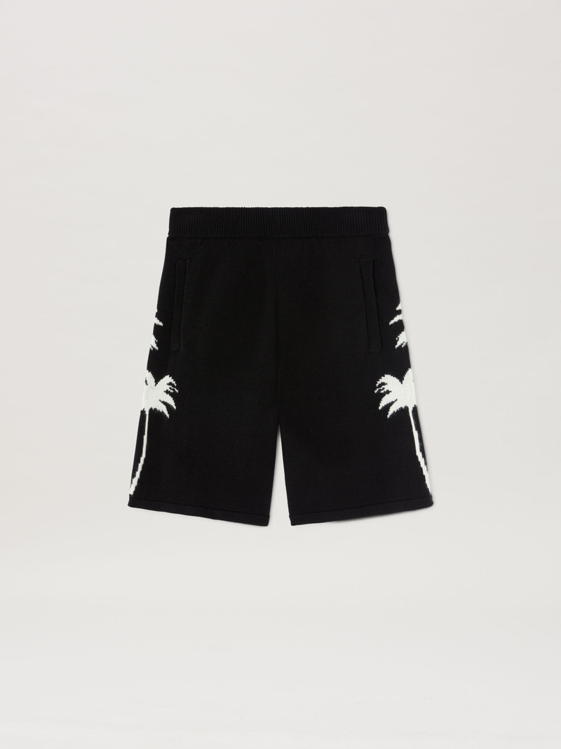 Palm Inlay knit sweater 1