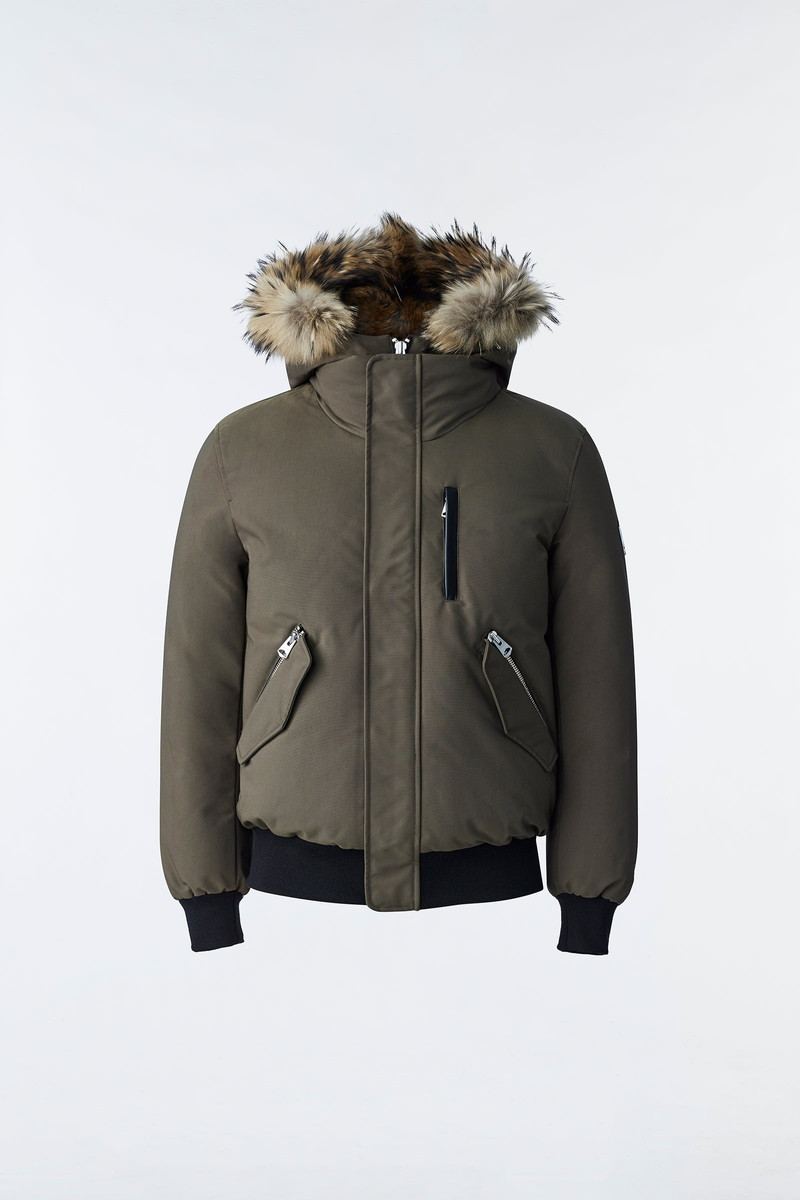 DIXON 2-in-1 Nordic Tech down bomber with natural fur 1