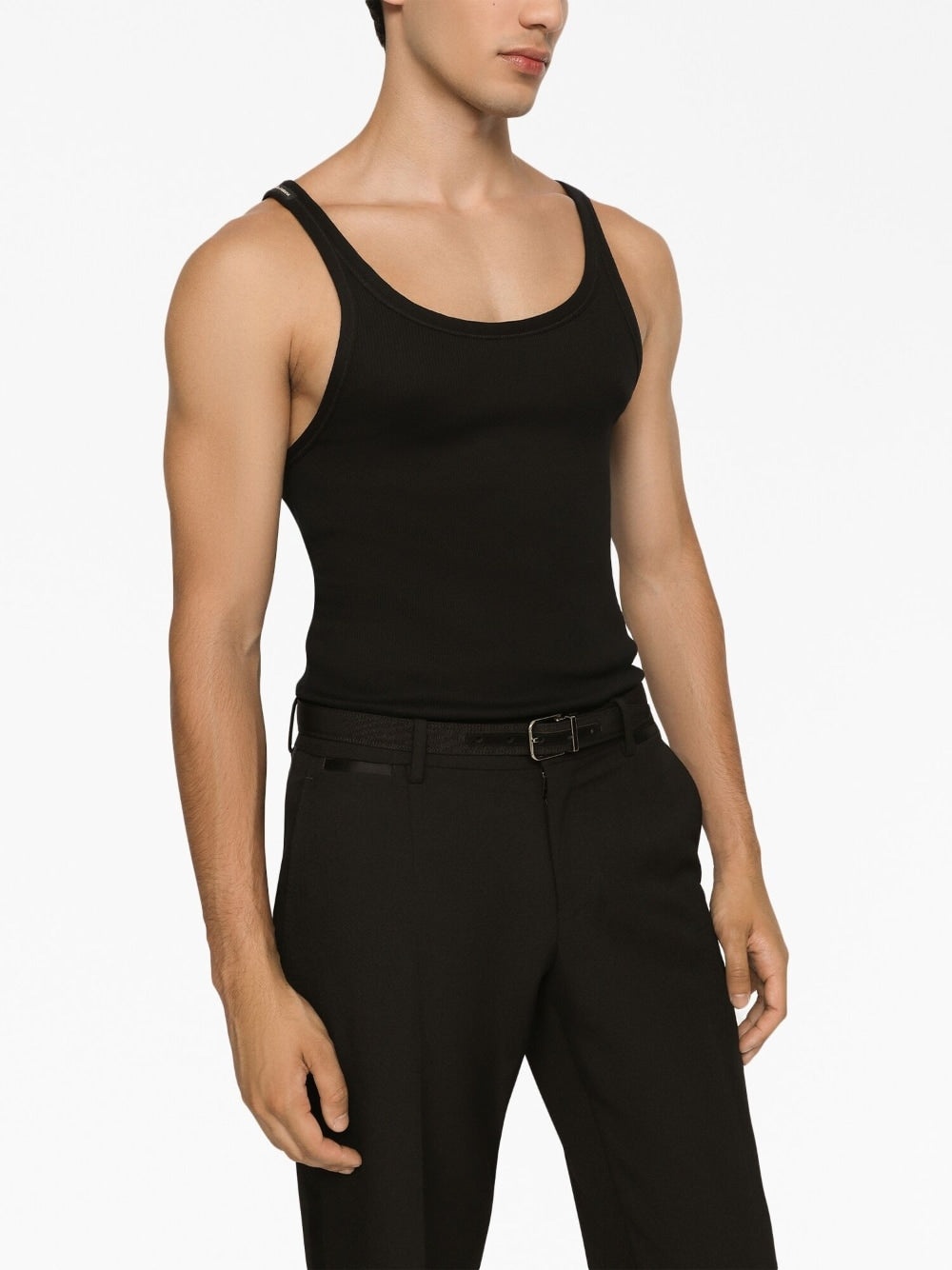 LOGO-PATCH DETAIL TANK TOP - 2