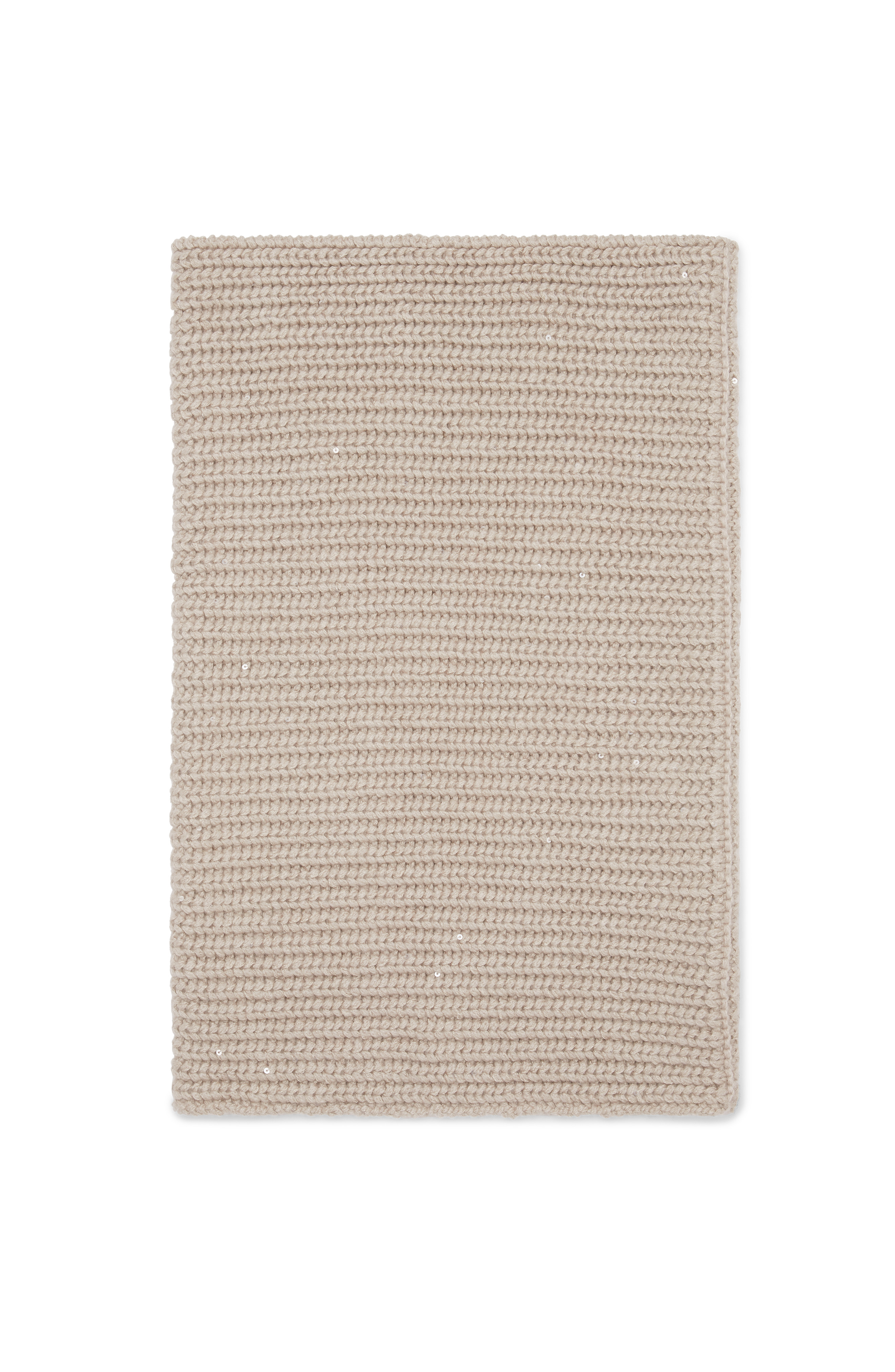 Brunello Cucinelli Dazzling neck warmer in Beige at Nordstrom - 1