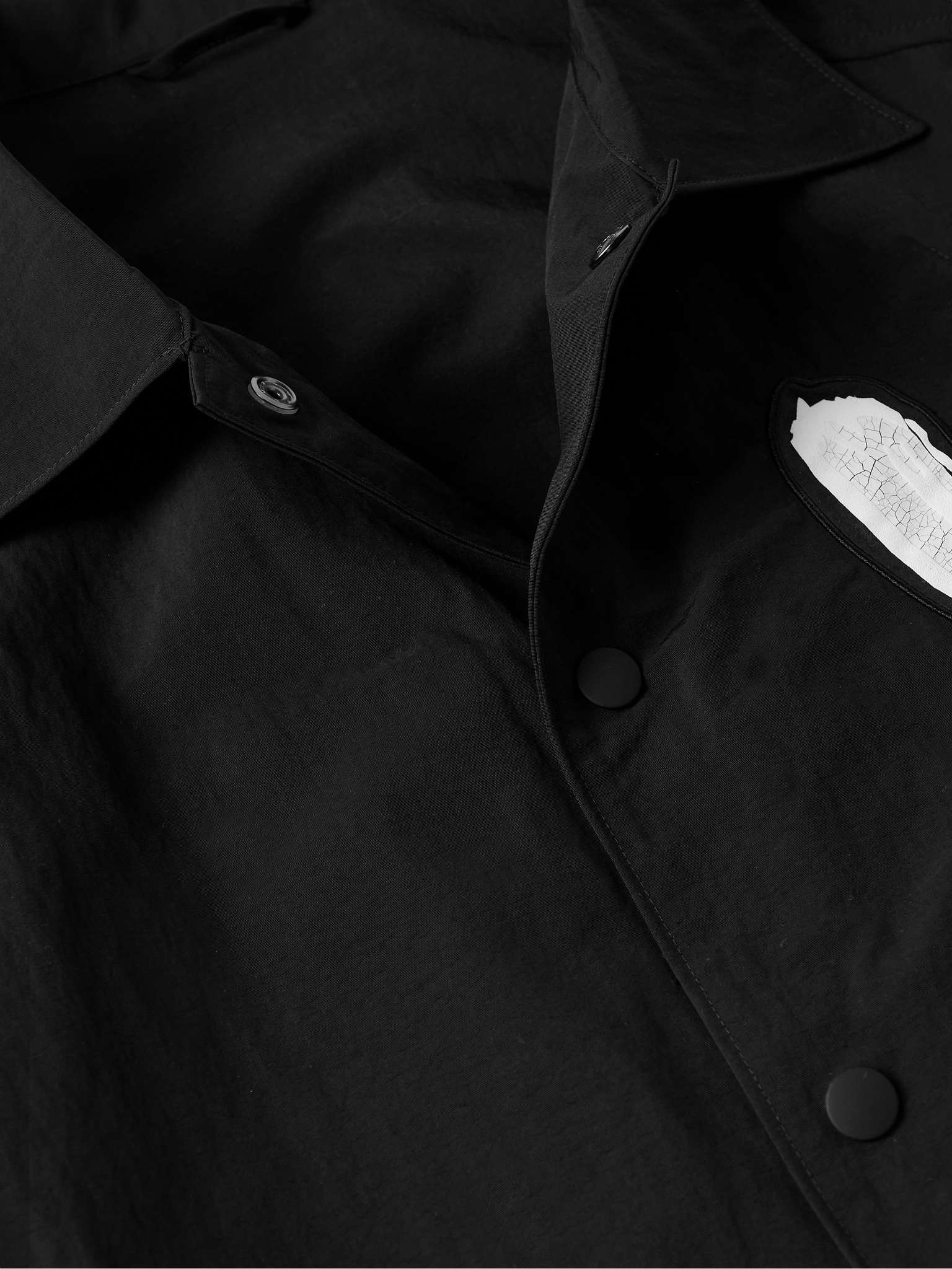 Logo-Appliquéd Recycled-Shell Coach Jacket - 5