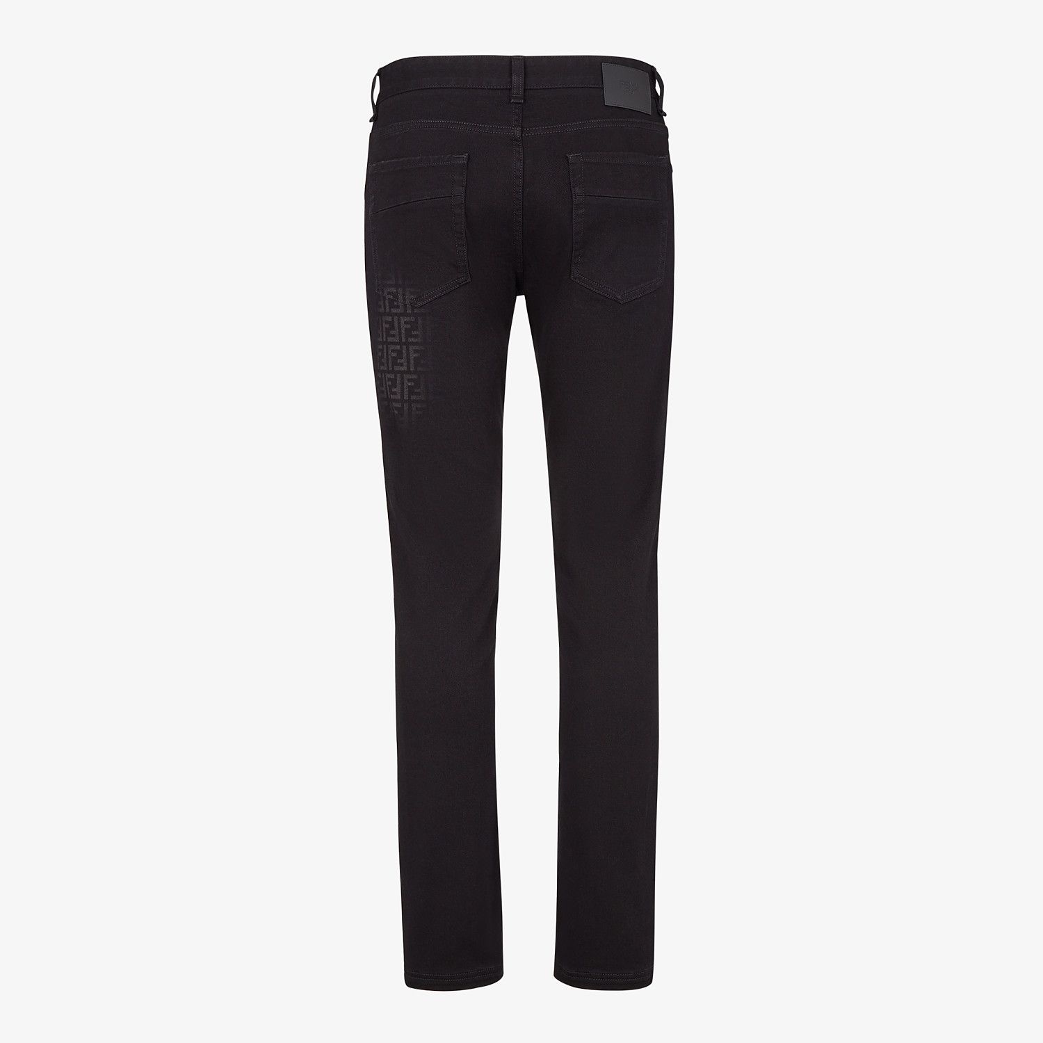 Black denim jeans - 2