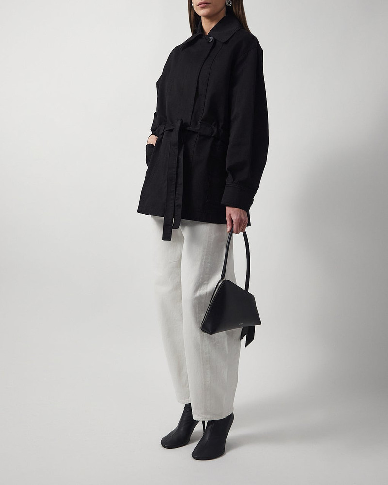 House of Dagmar Jacket Field Cotton Washed black outlook