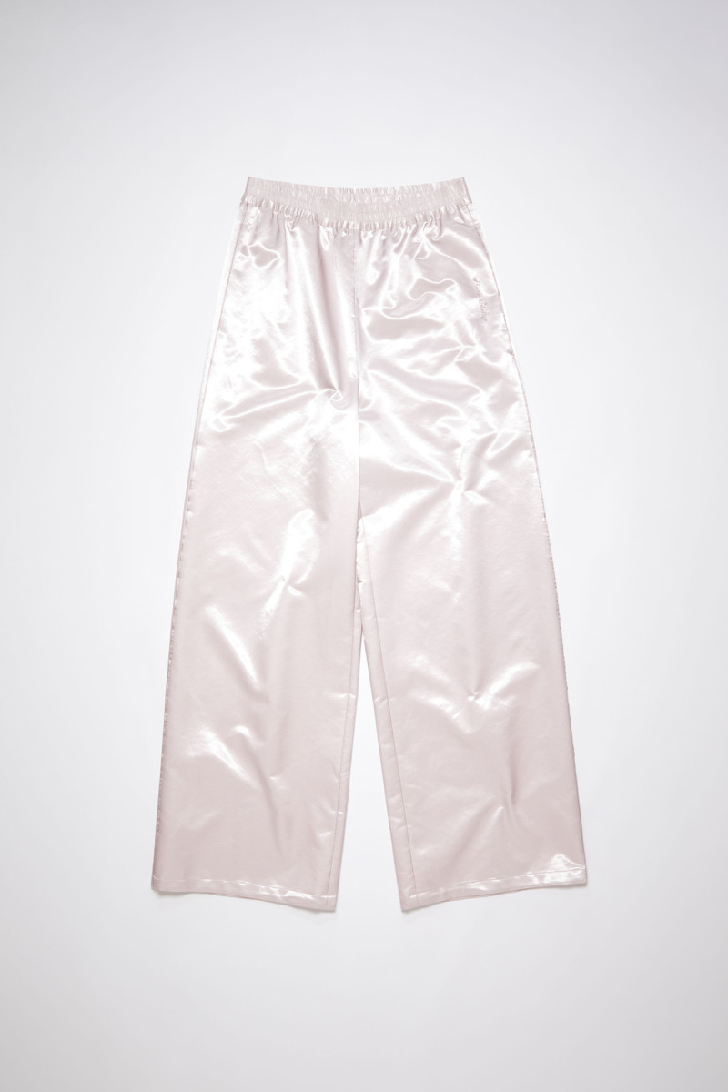 Satin trousers - Light pink - 1