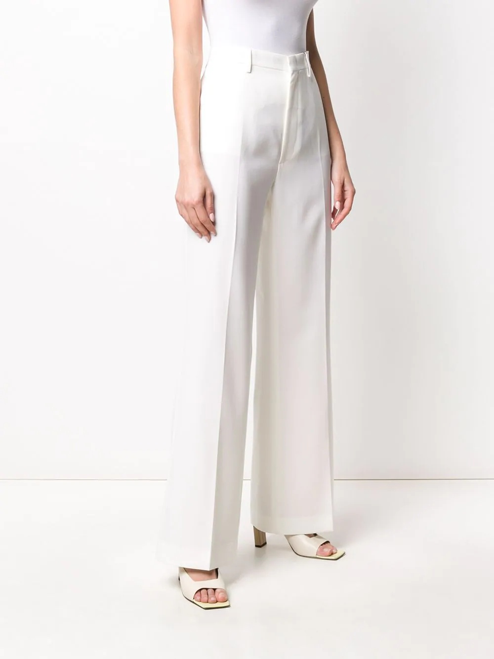 high-waisted wide leg trousers - 3