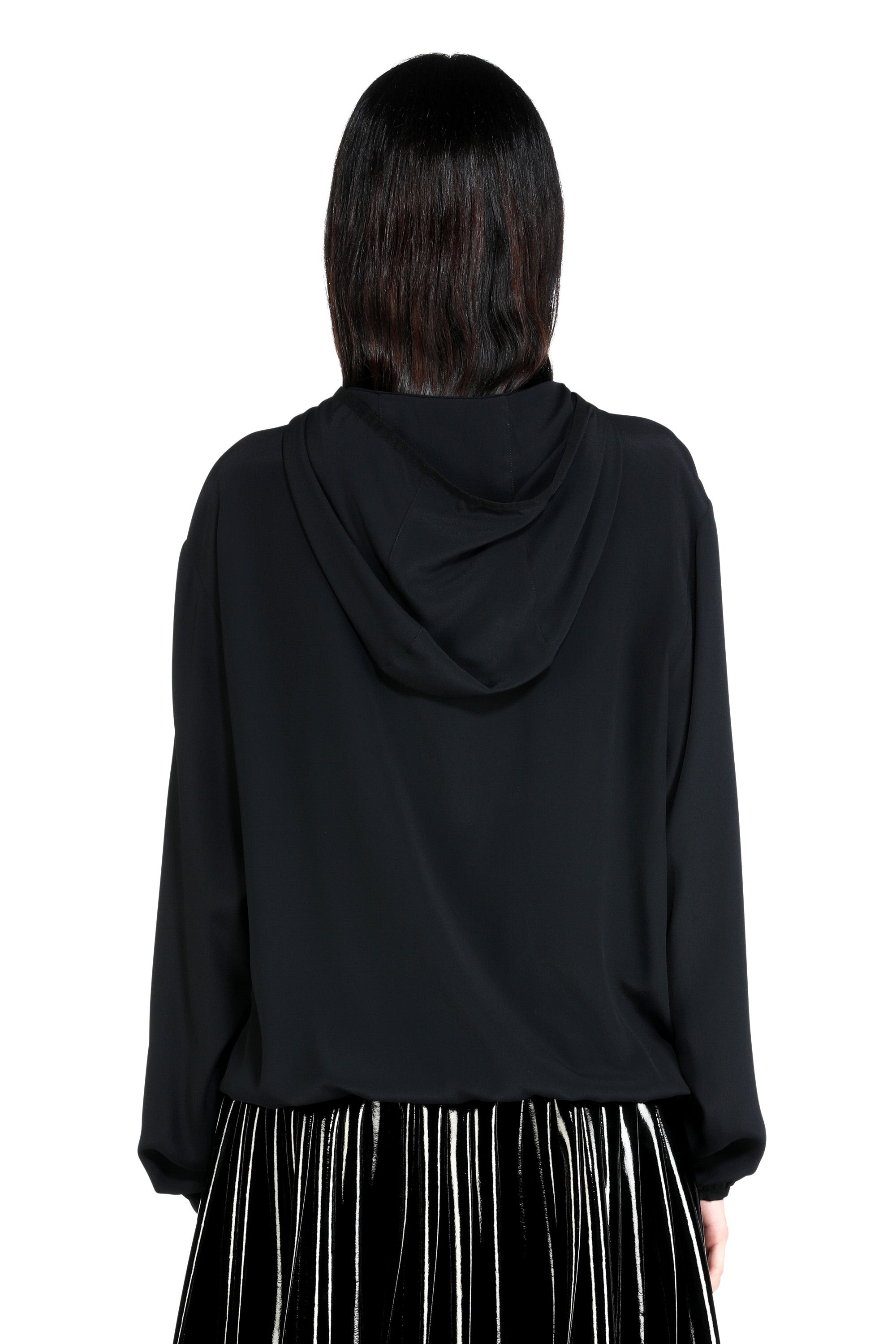 LACE-DETAIL HOODIE - 2