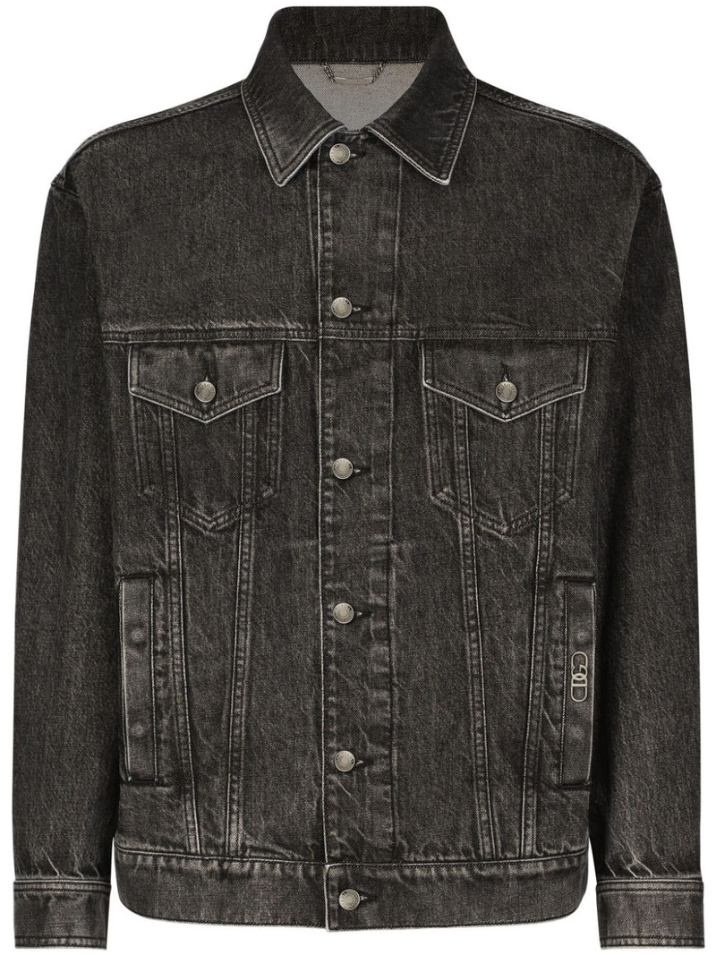DG-logo denim jacket 1