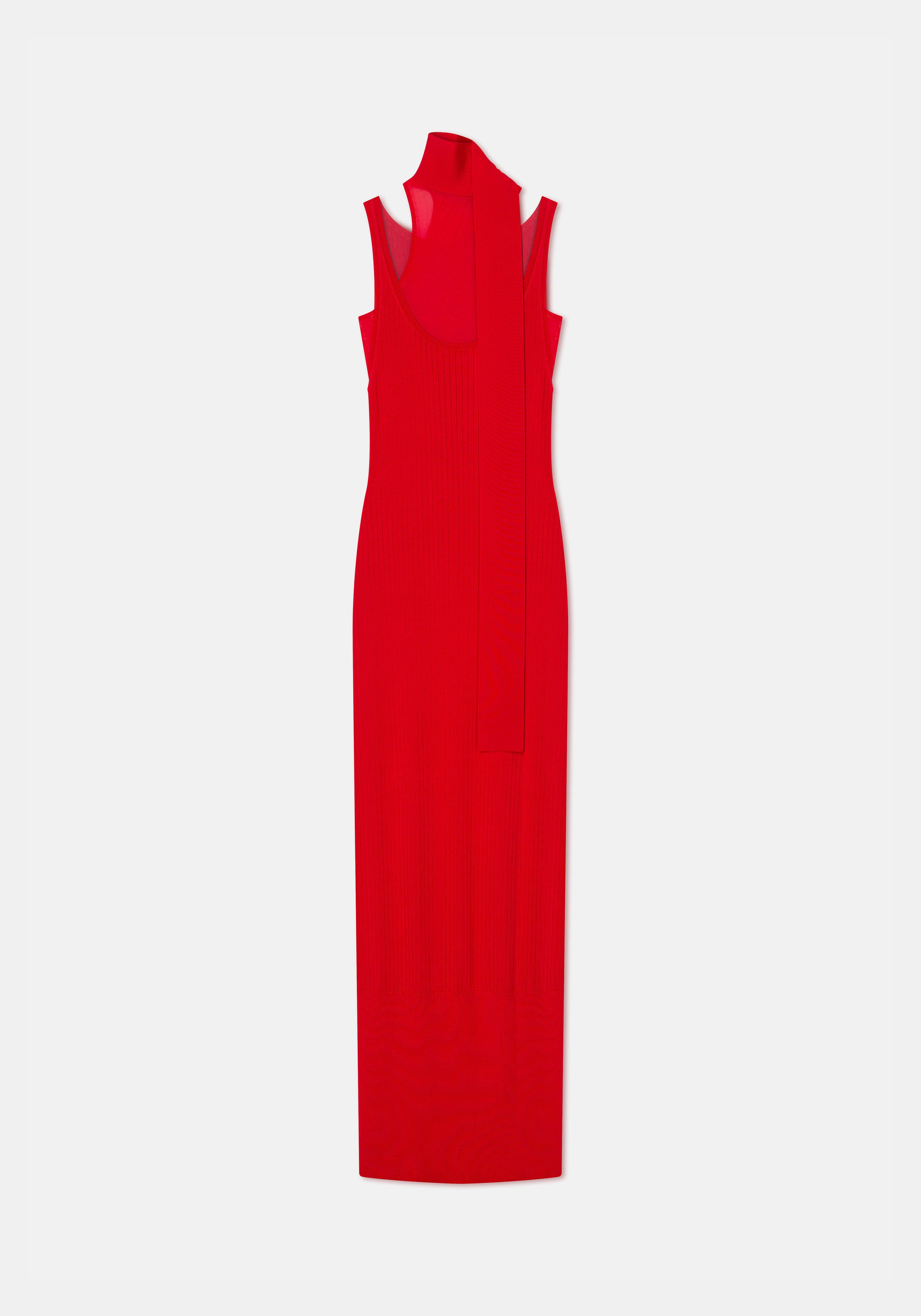 CAY
Scarf-detail maxi dress - 3
