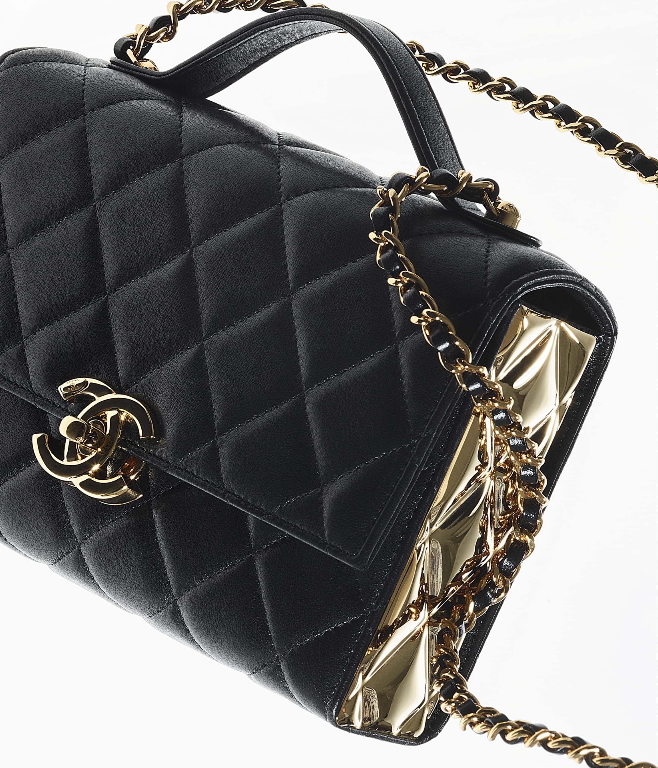 Mini Flap Bag with Handle - 4