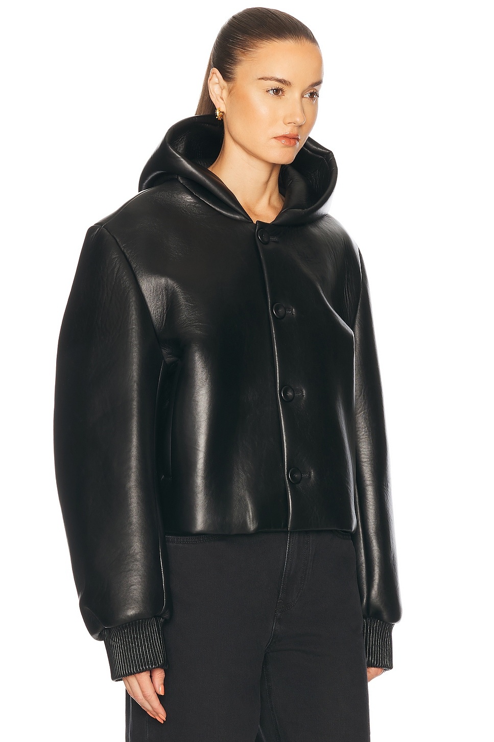 Cropped Hooded Jacket - 2