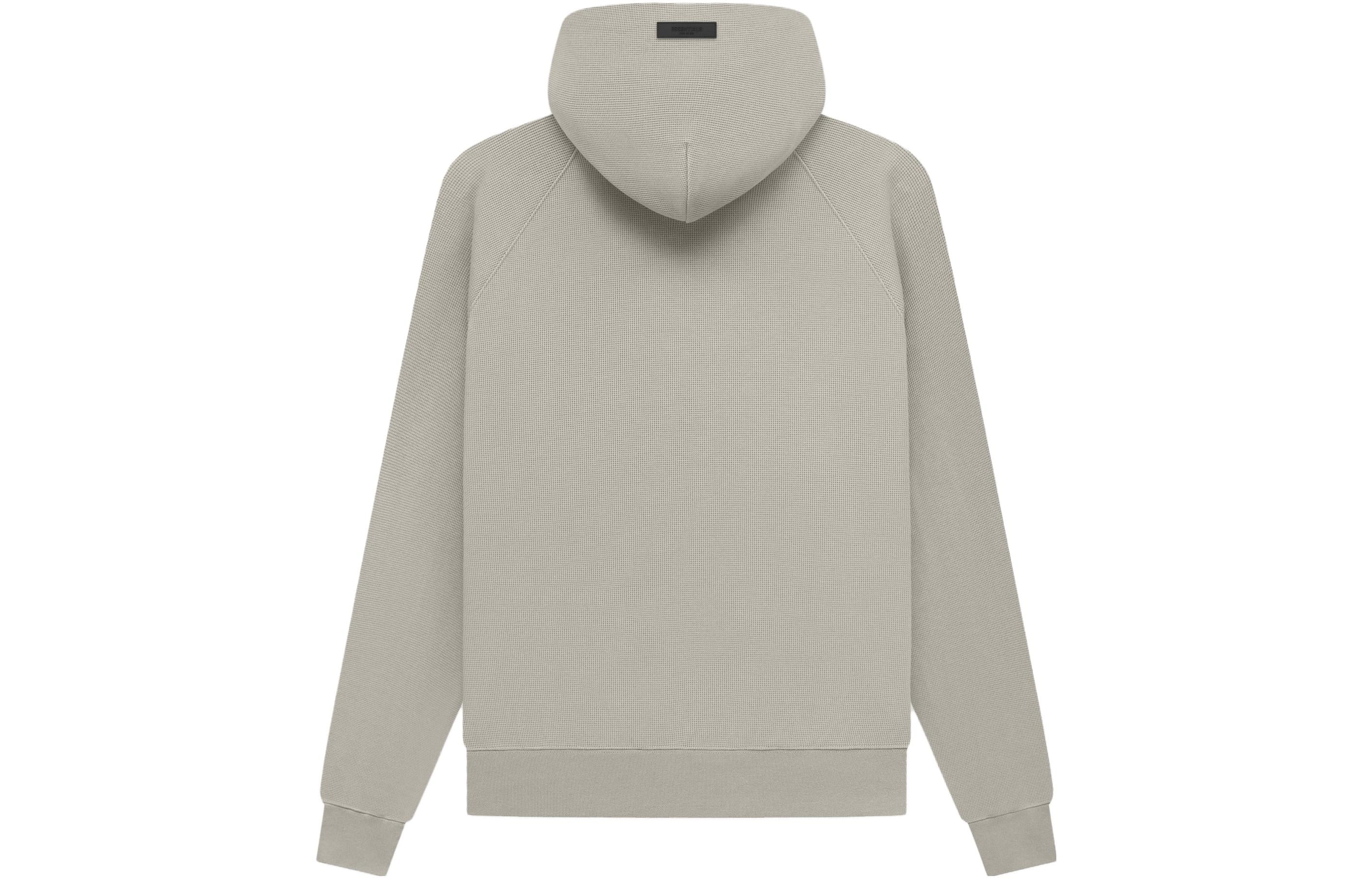 Fear of God Essentials SS23 Waffle Raglan Hoodie 'Seal' FOG-SS23-038 - 2